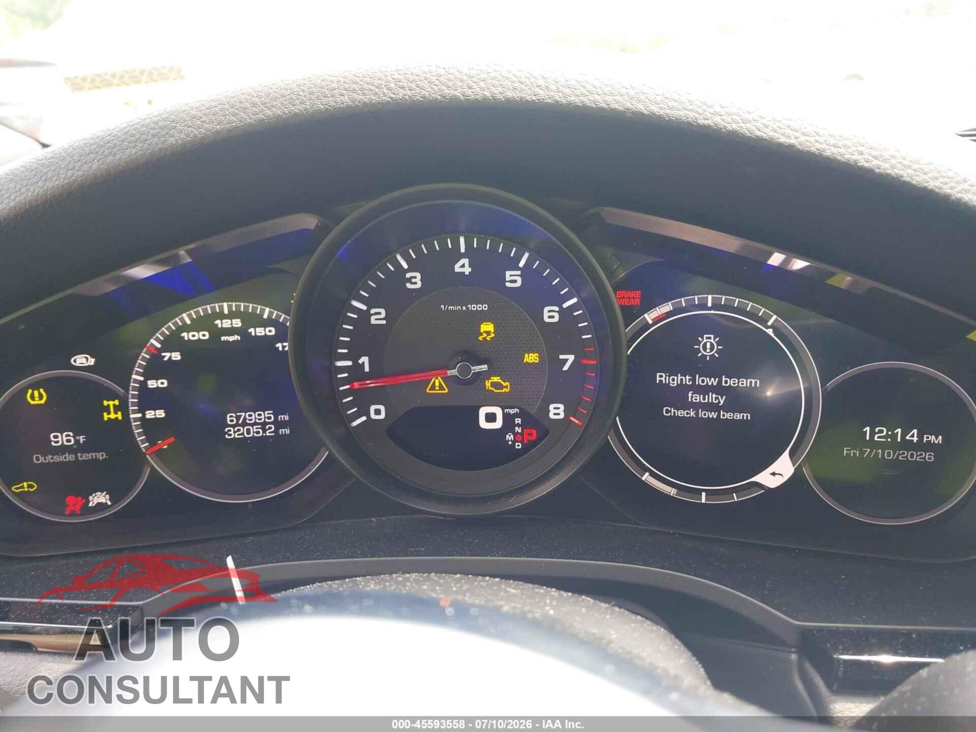 PORSCHE CAYENNE 2020 - WP1AA2AY3LDA01463