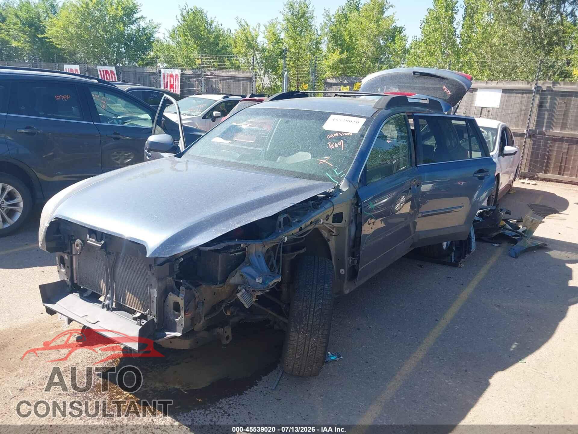 SUBARU OUTBACK 2014 - 4S4BRBLC9E3202904