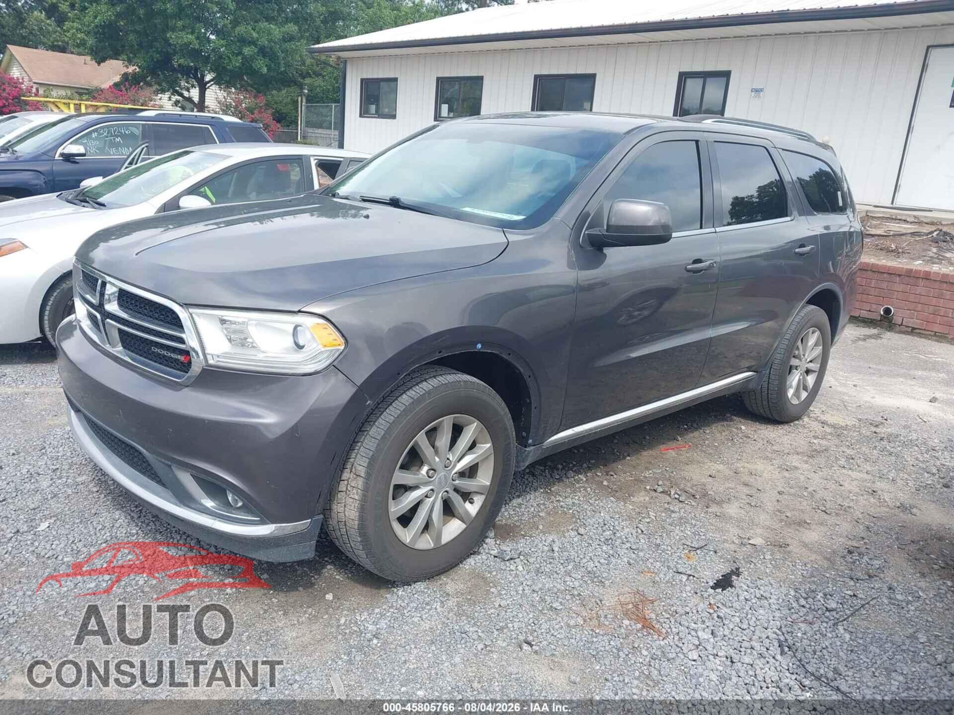 DODGE DURANGO 2017 - 1C4RDJAG0HC857538