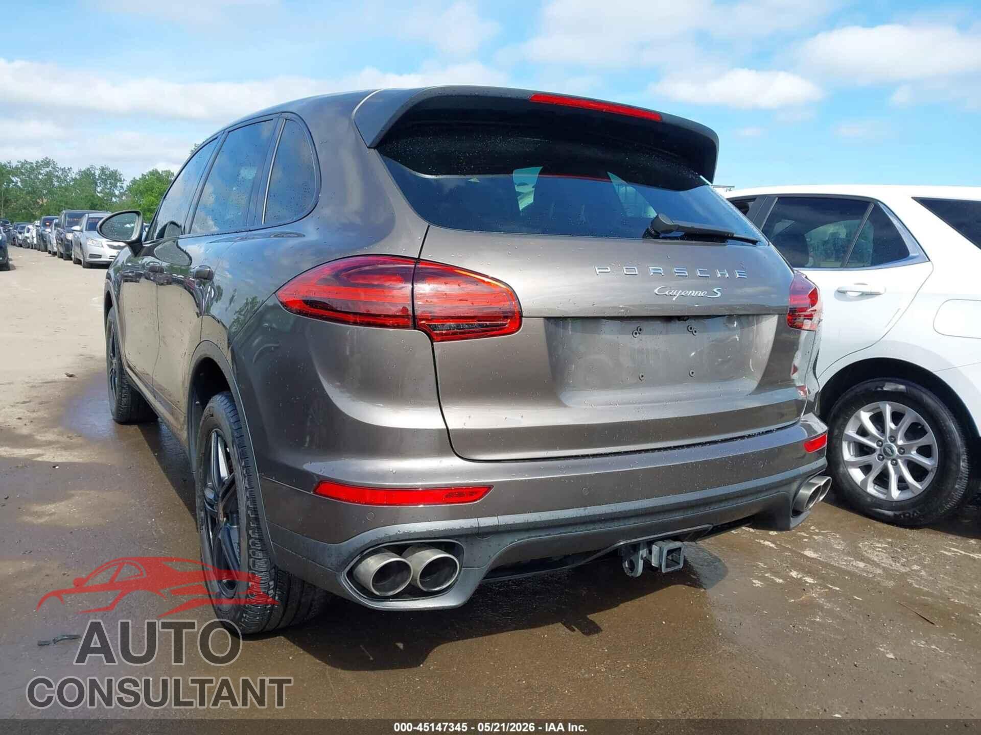 PORSCHE CAYENNE 2015 - WP1AB2A26FLA59943