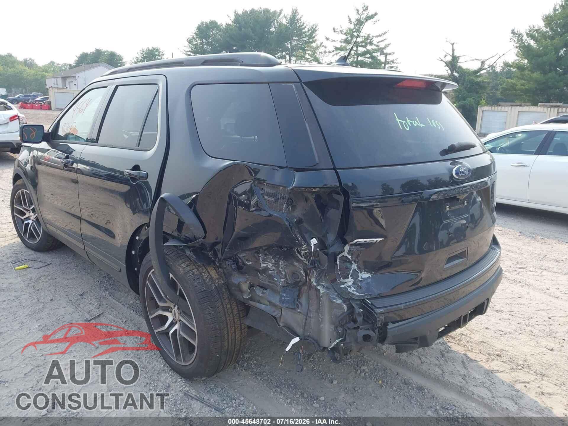 FORD EXPLORER 2018 - 1FM5K8GT1JGB03074