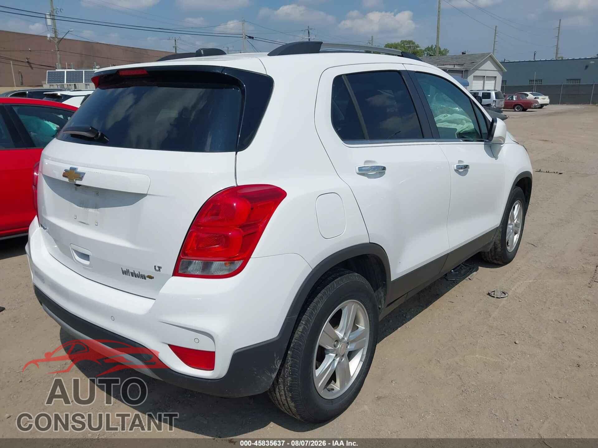 CHEVROLET TRAX 2019 - 3GNCJLSB3KL334319