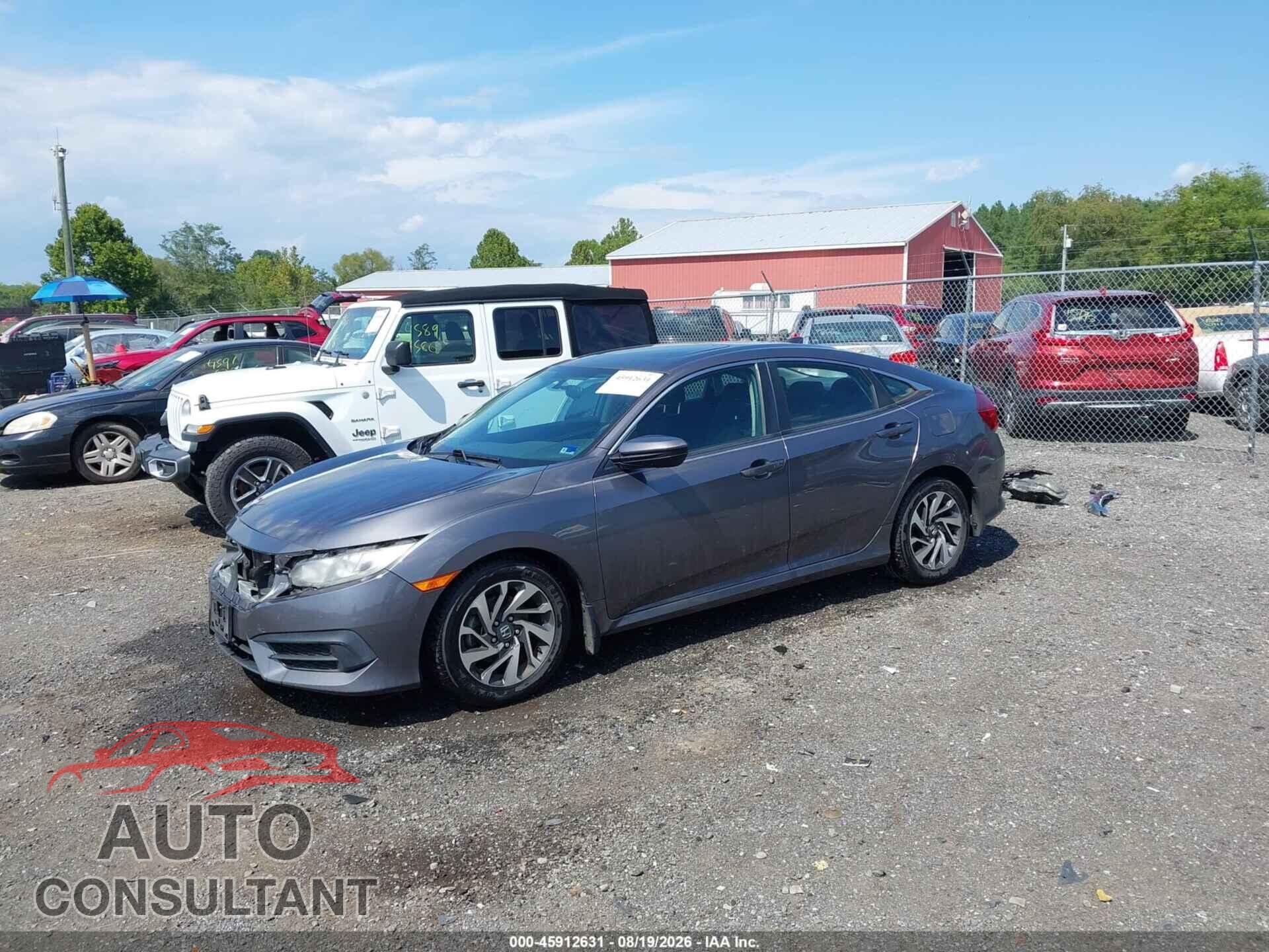 HONDA CIVIC 2017 - 19XFC2F77HE214357