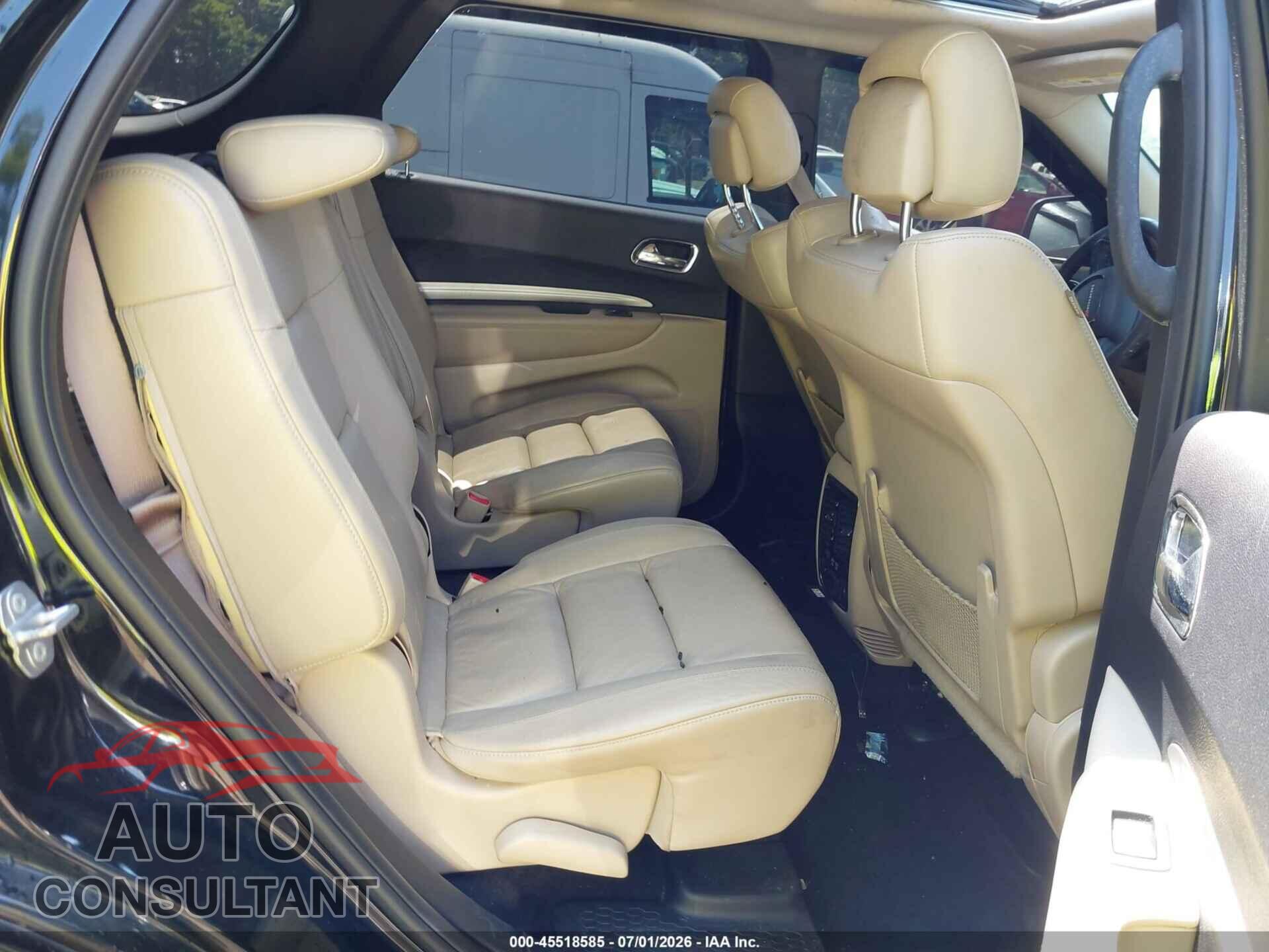 DODGE DURANGO 2017 - 1C4RDJDG9HC834108