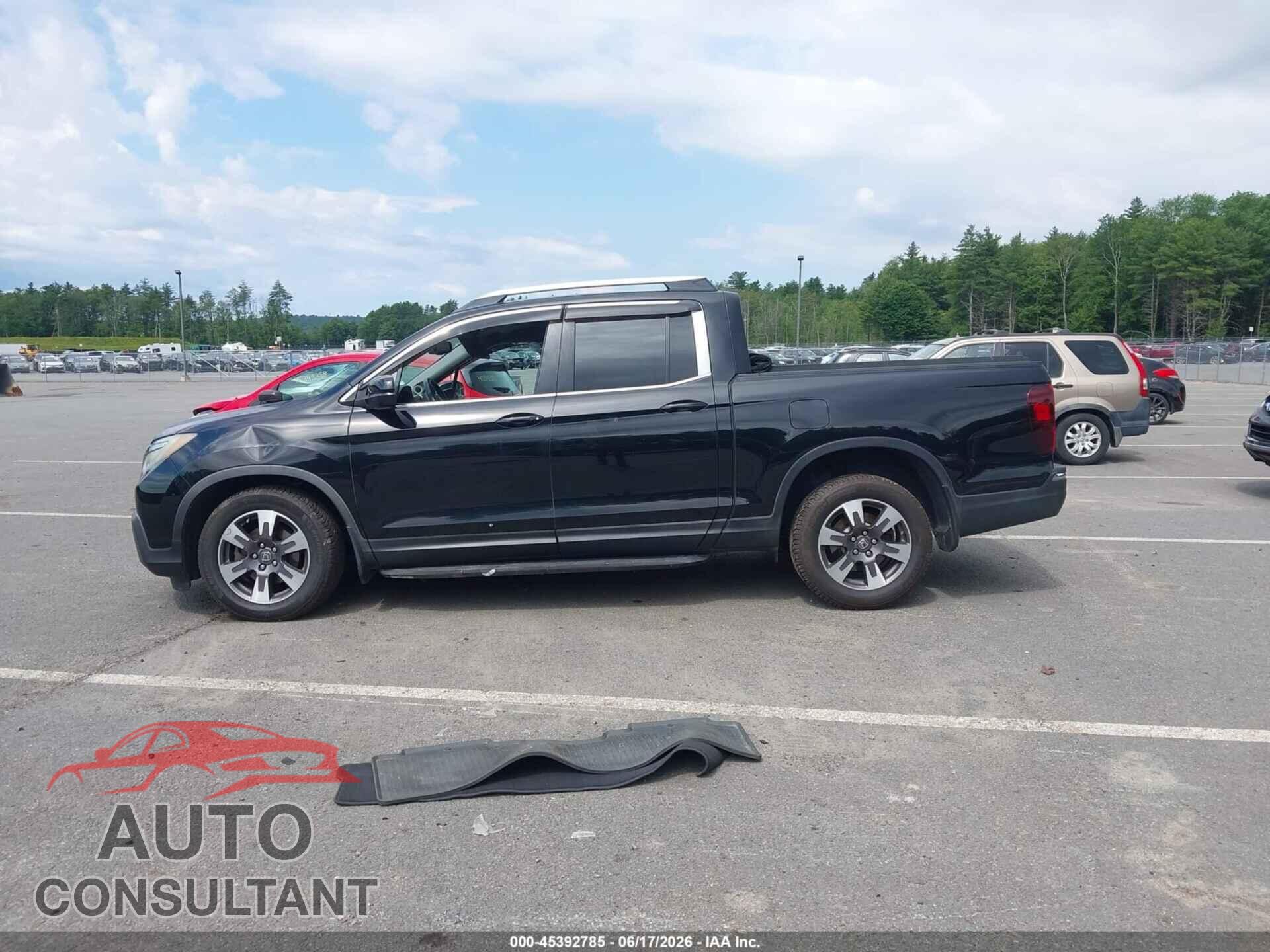HONDA RIDGELINE 2017 - 5FPYK3F64HB003398