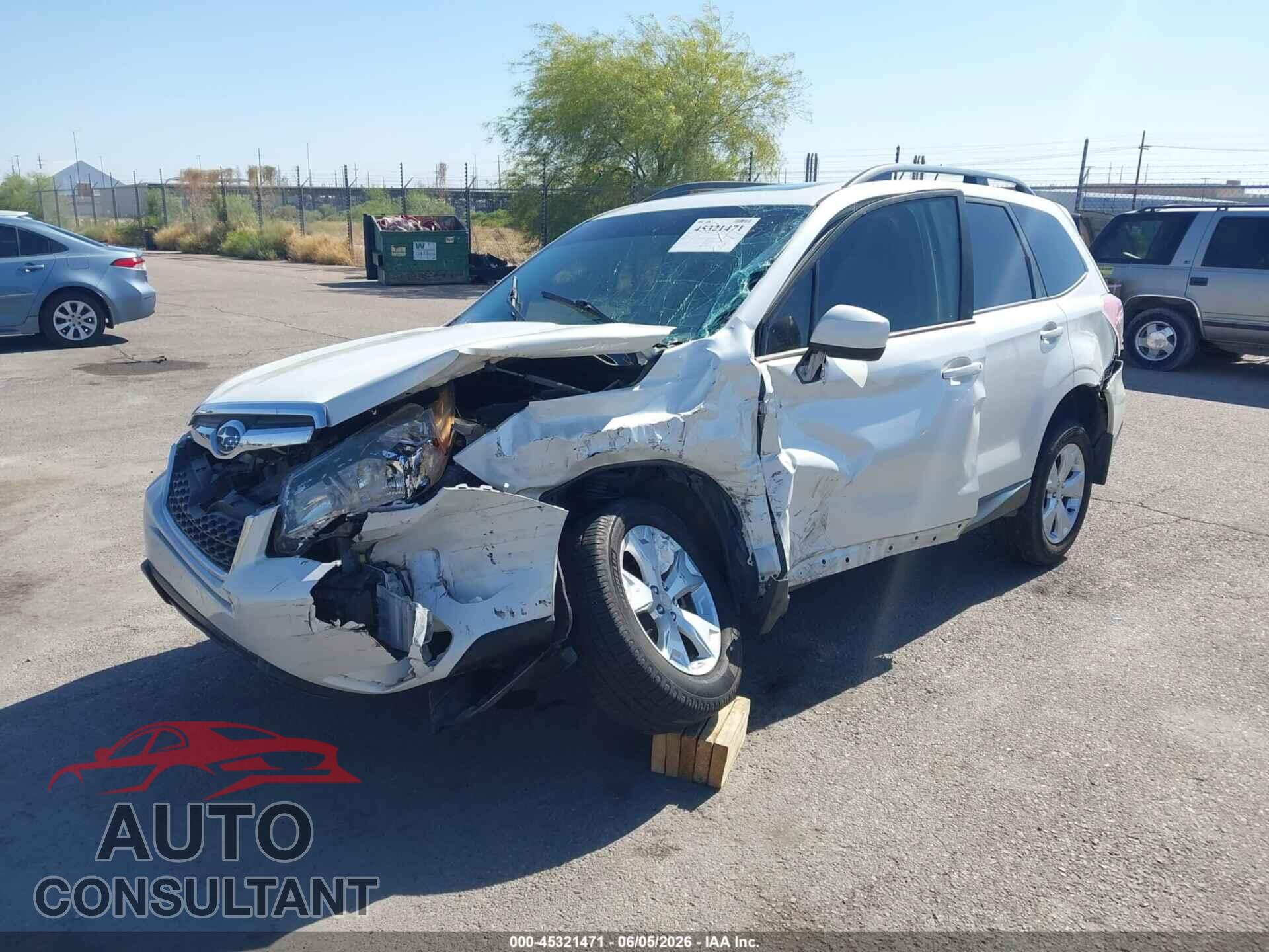 SUBARU FORESTER 2014 - JF2SJAEC0EH552719