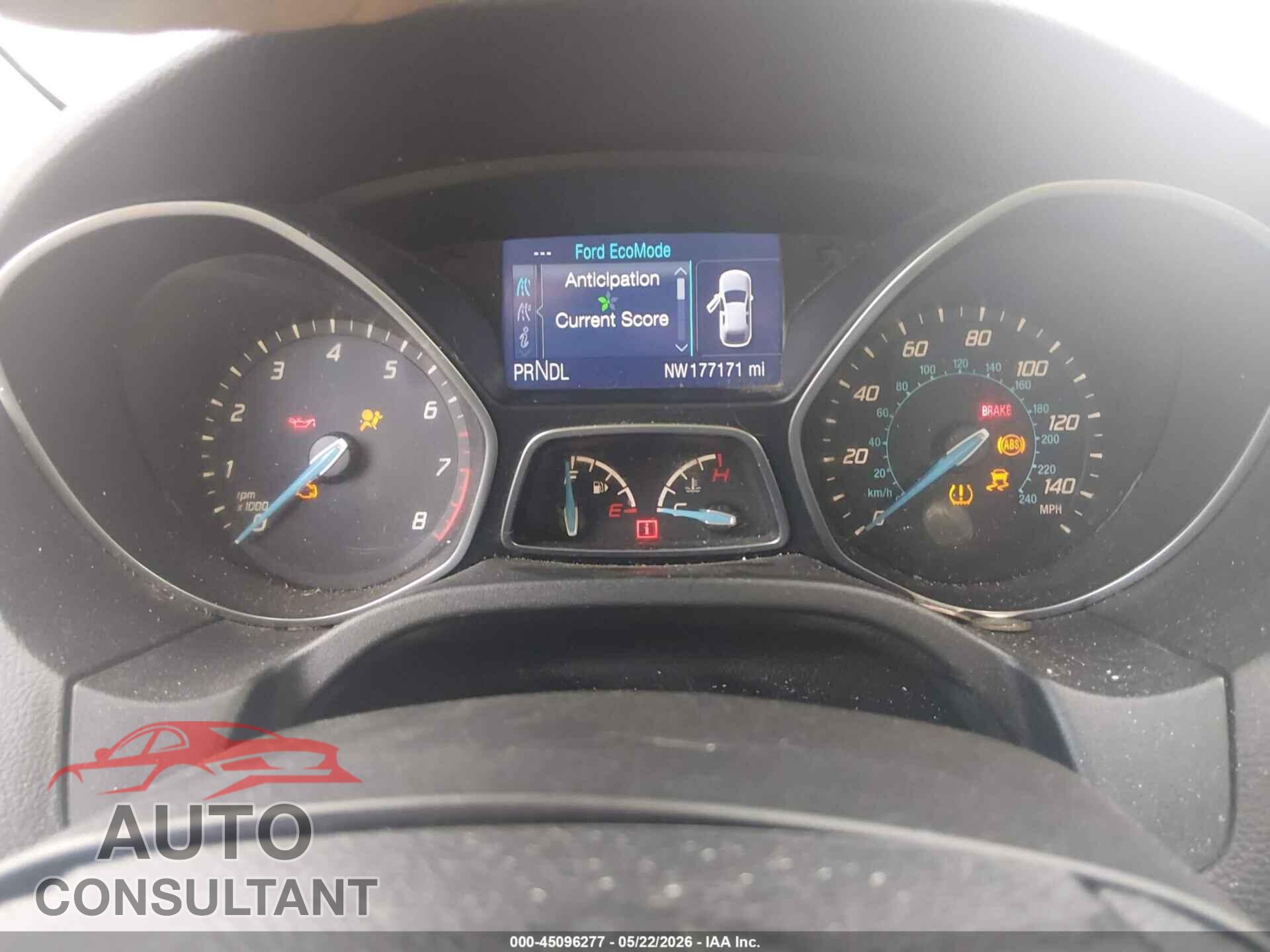 FORD FOCUS 2014 - 1FADP3F26EL145322