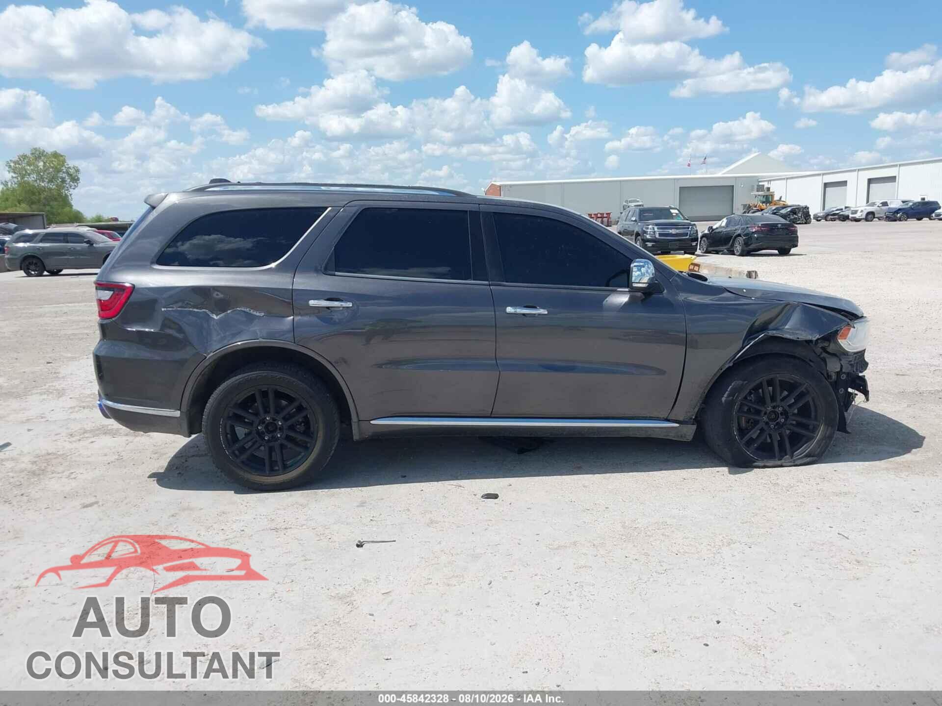DODGE DURANGO 2017 - 1C4SDJET8HC766624