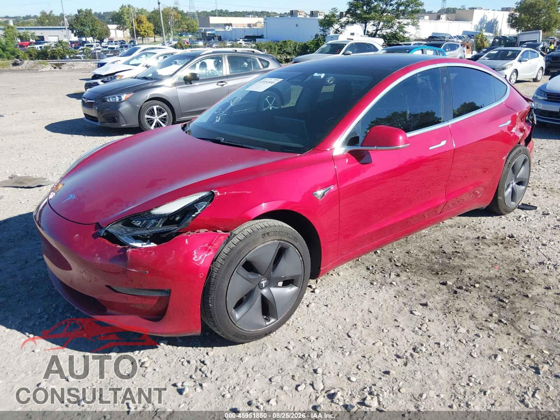 TESLA MODEL 3 2018 - 5YJ3E1EA5JF011701
