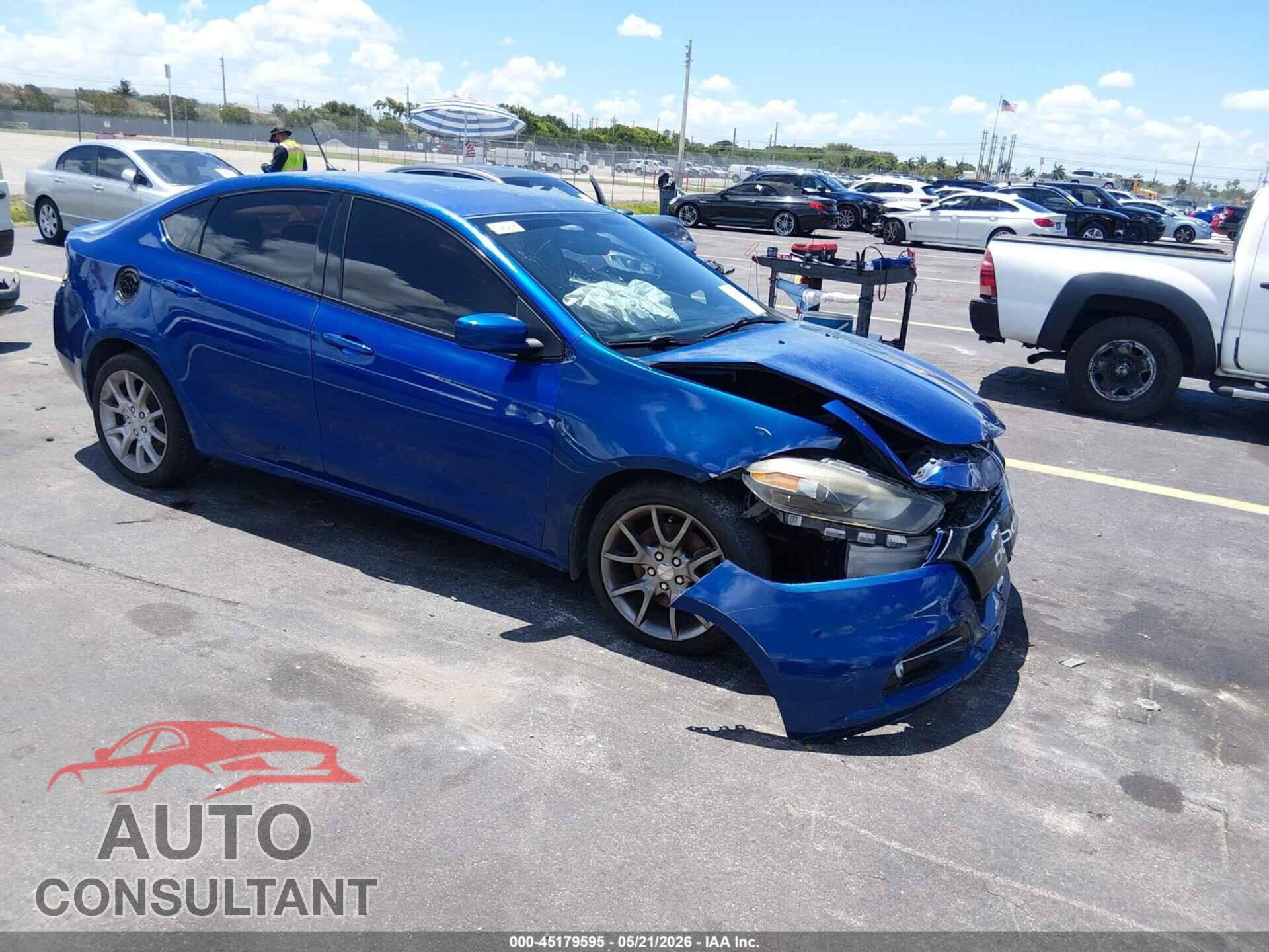 DODGE DART 2014 - 1C3CDFBB6ED823765