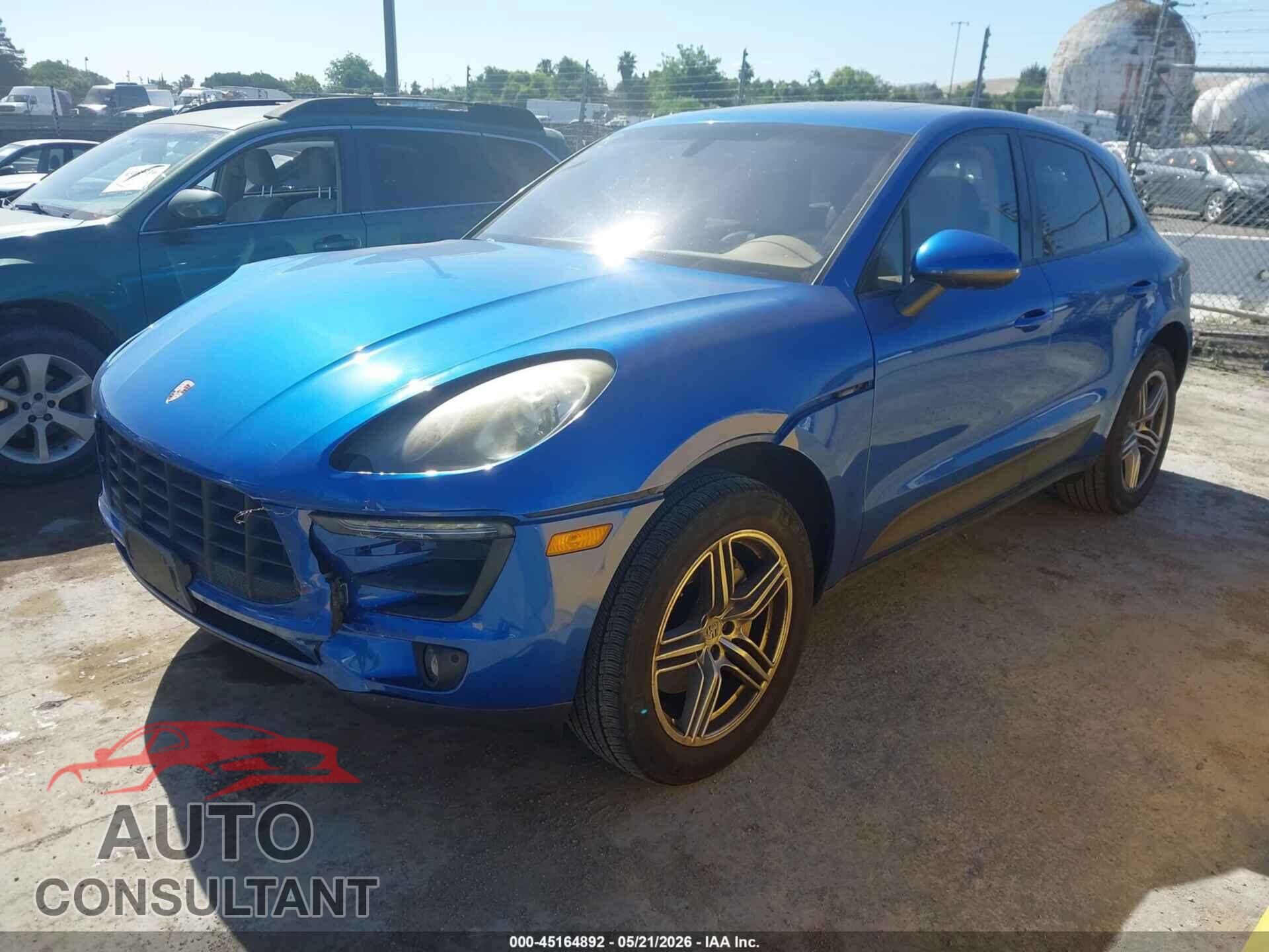 PORSCHE MACAN 2016 - WP1AB2A55GLB53775