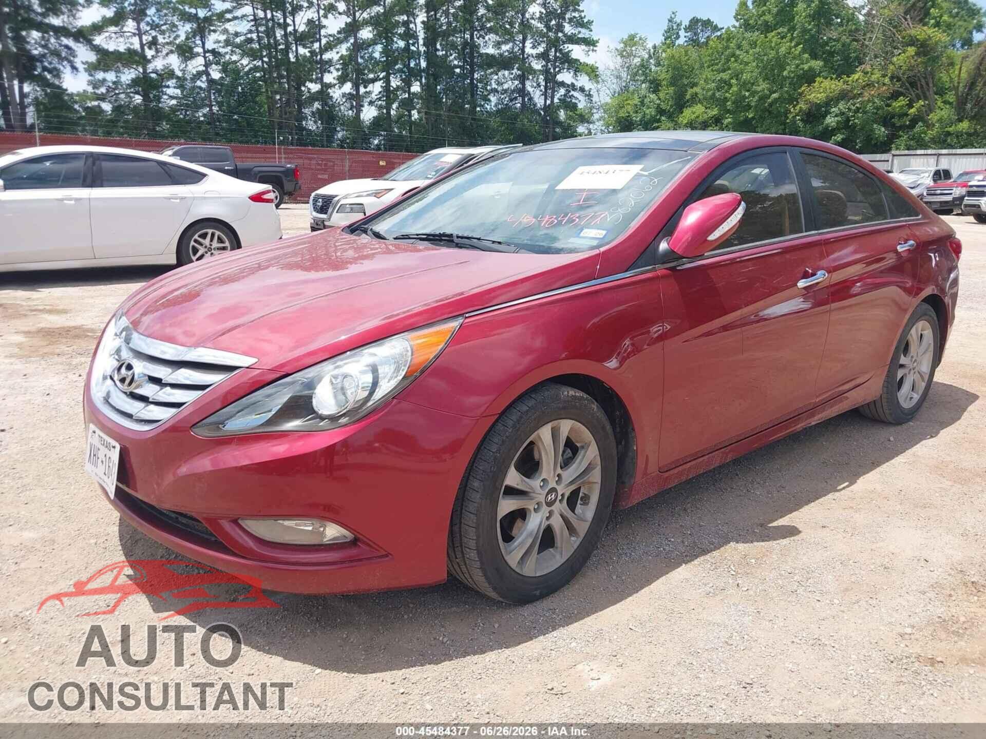 HYUNDAI SONATA 2012 - 5NPEC4AC5CH382062