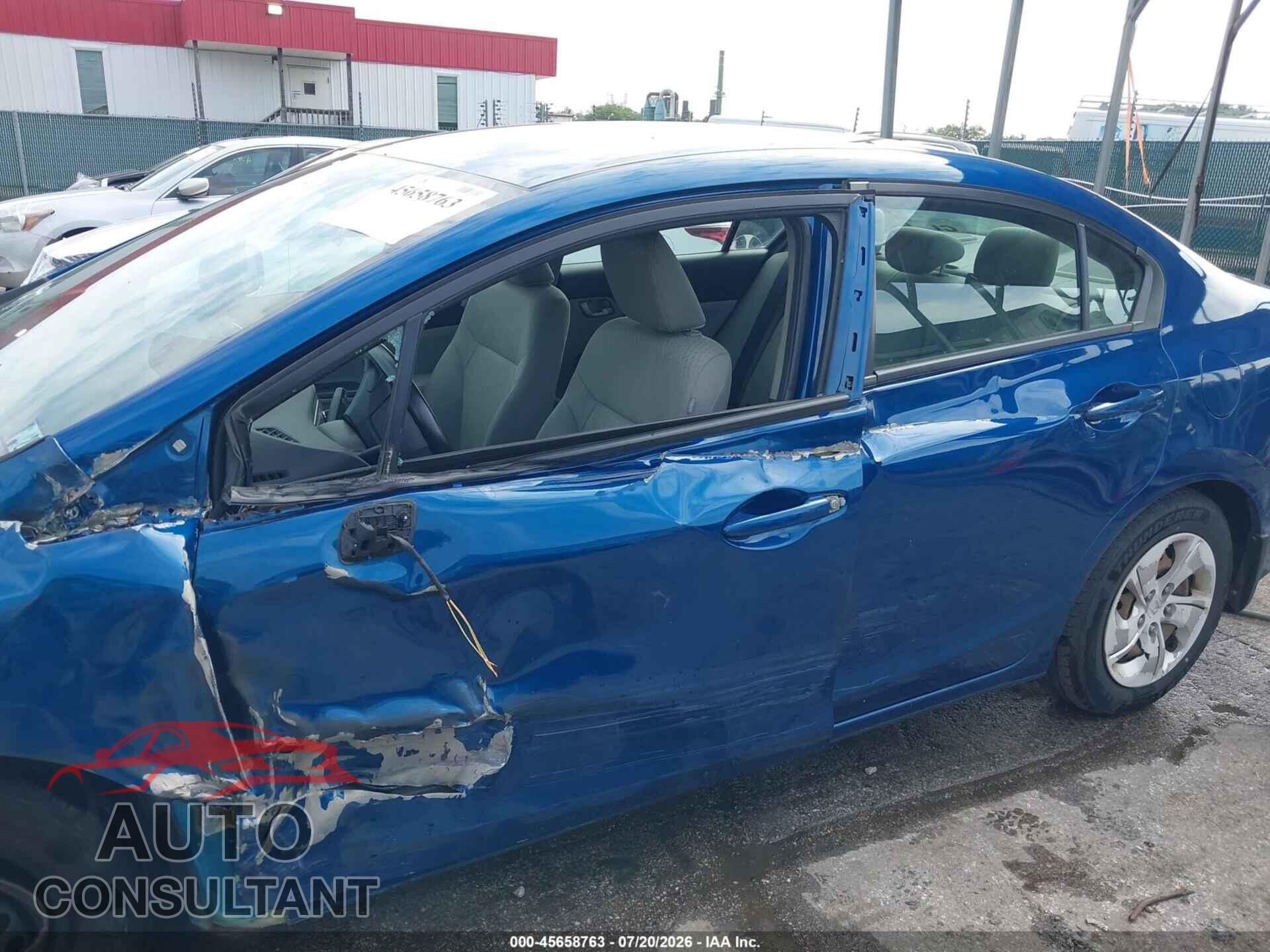 HONDA CIVIC 2014 - 2HGFB2F57EH540453