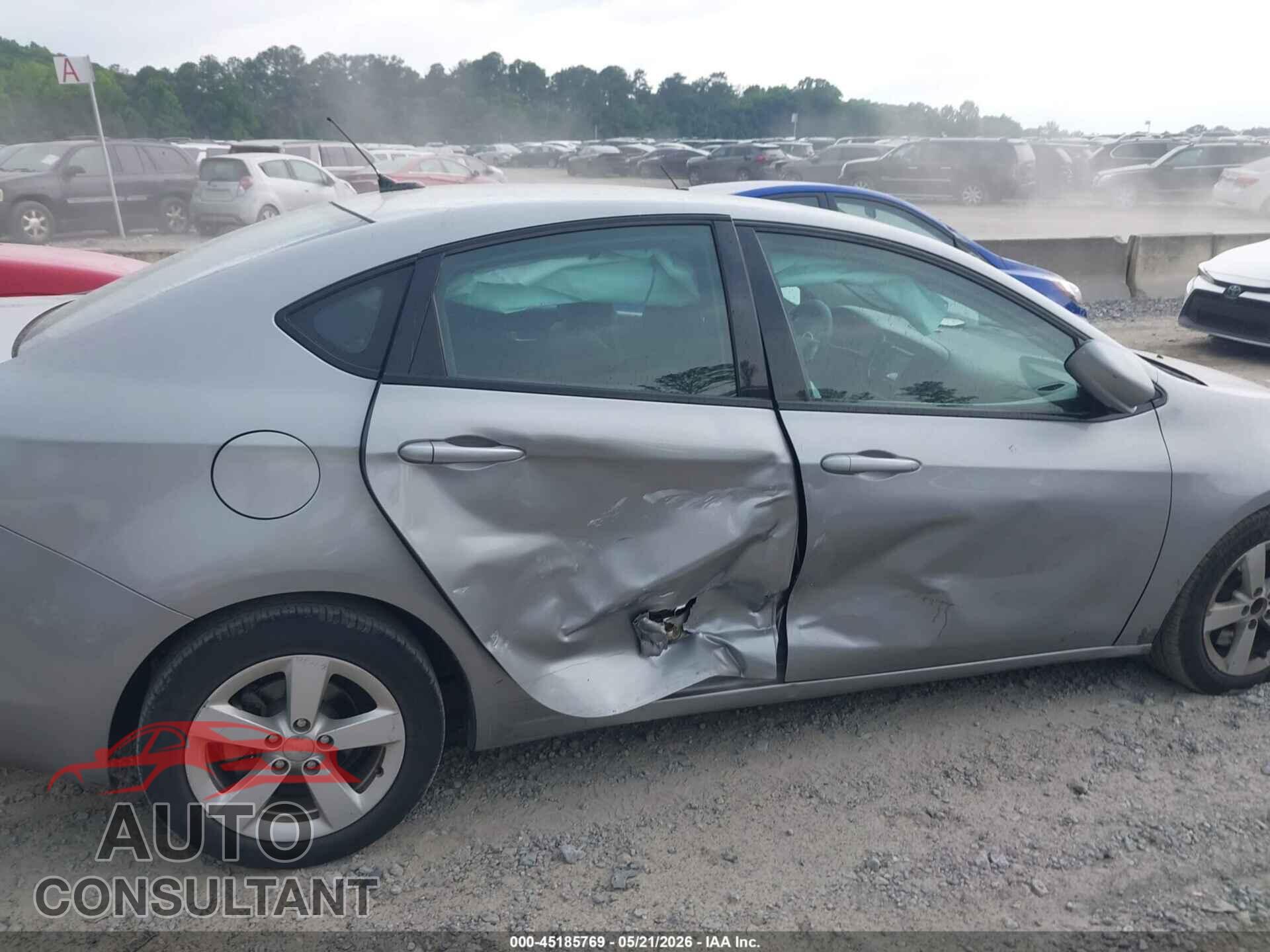 DODGE DART 2015 - 1C3CDFBB1FD336667