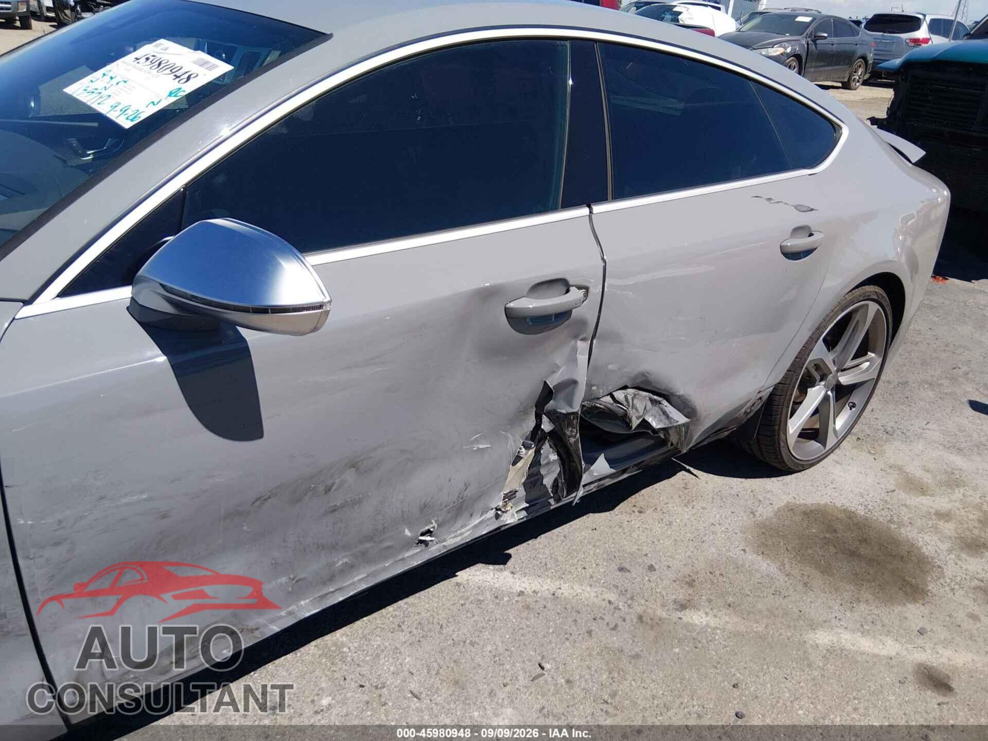 AUDI RS 7 2016 - WUAW2AFC2GN900457