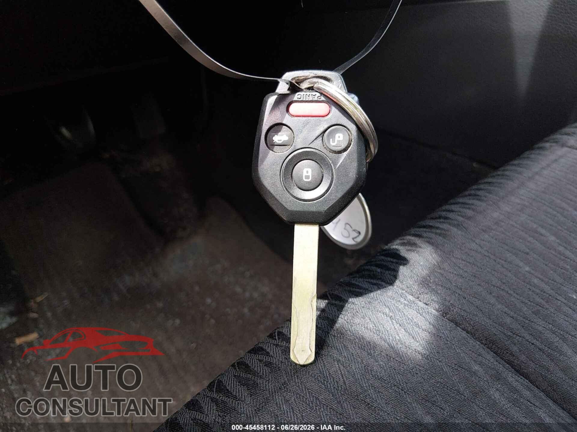 SUBARU OUTBACK 2011 - 4S4BRCAC2B1400272