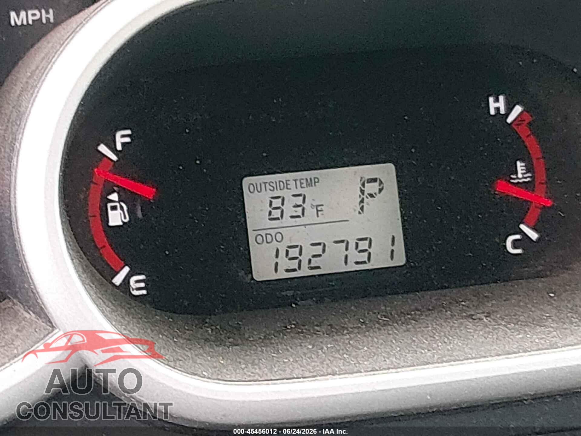 TOYOTA MATRIX 2009 - 2T1KU40E19C123700