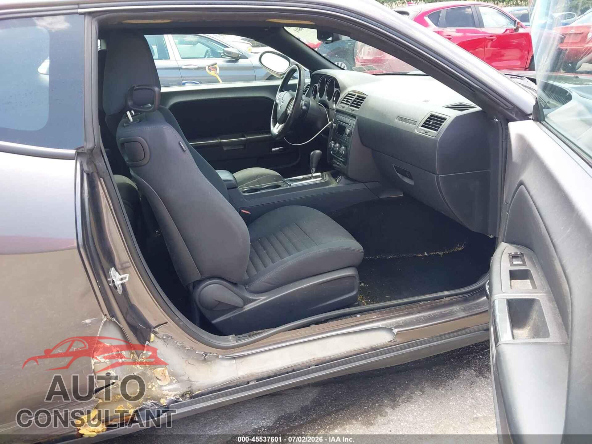 DODGE CHALLENGER 2013 - 2C3CDYAG7DH610768