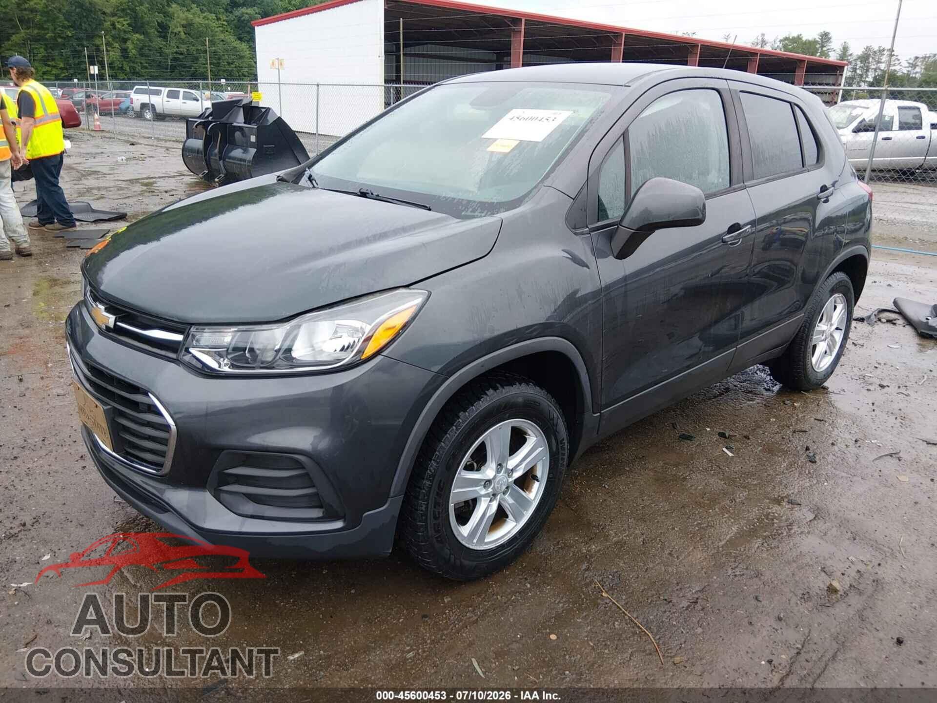 CHEVROLET TRAX 2019 - 3GNCJNSB3KL158285