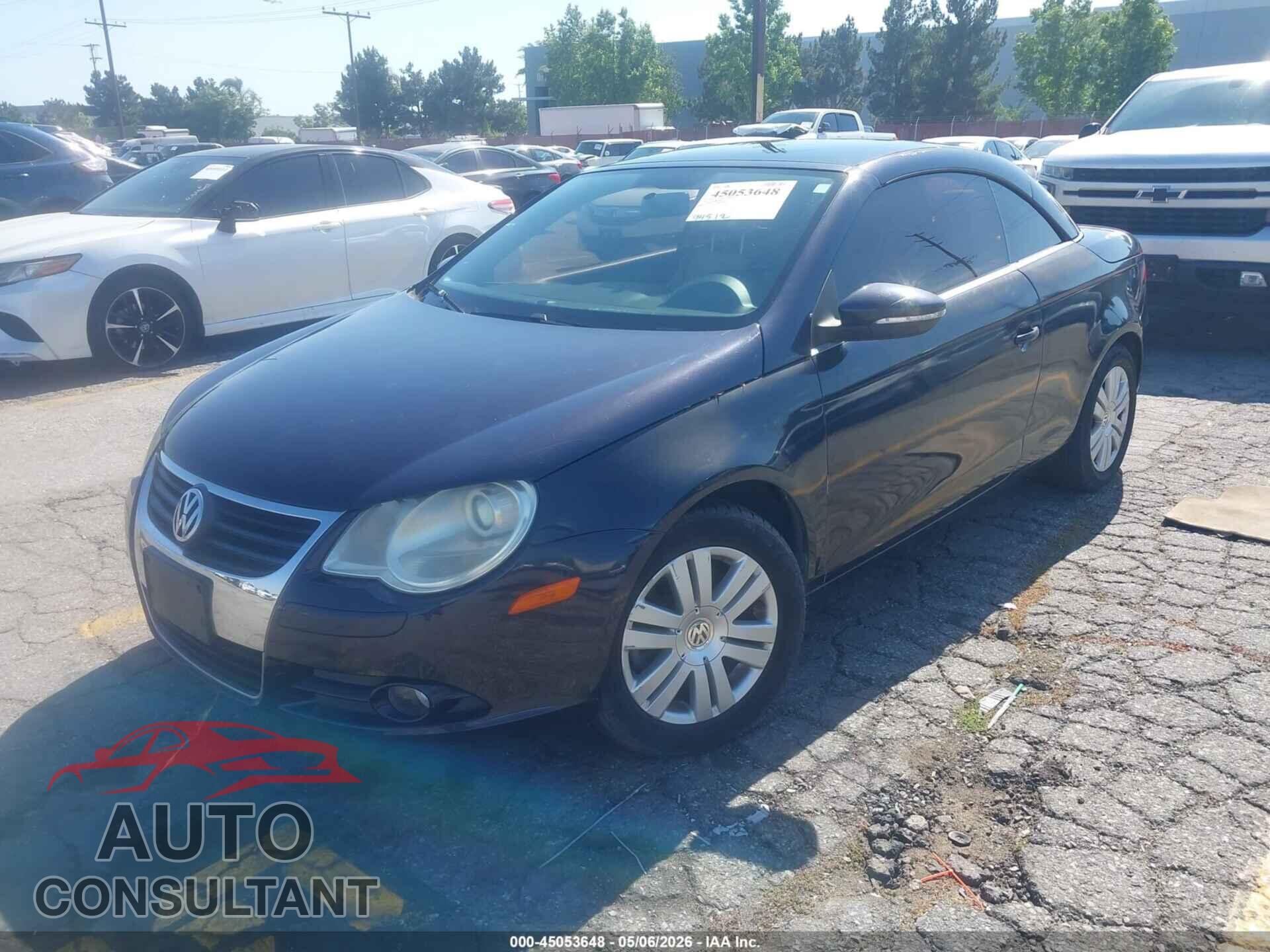 VOLKSWAGEN EOS 2009 - WVWBA71F09V011503