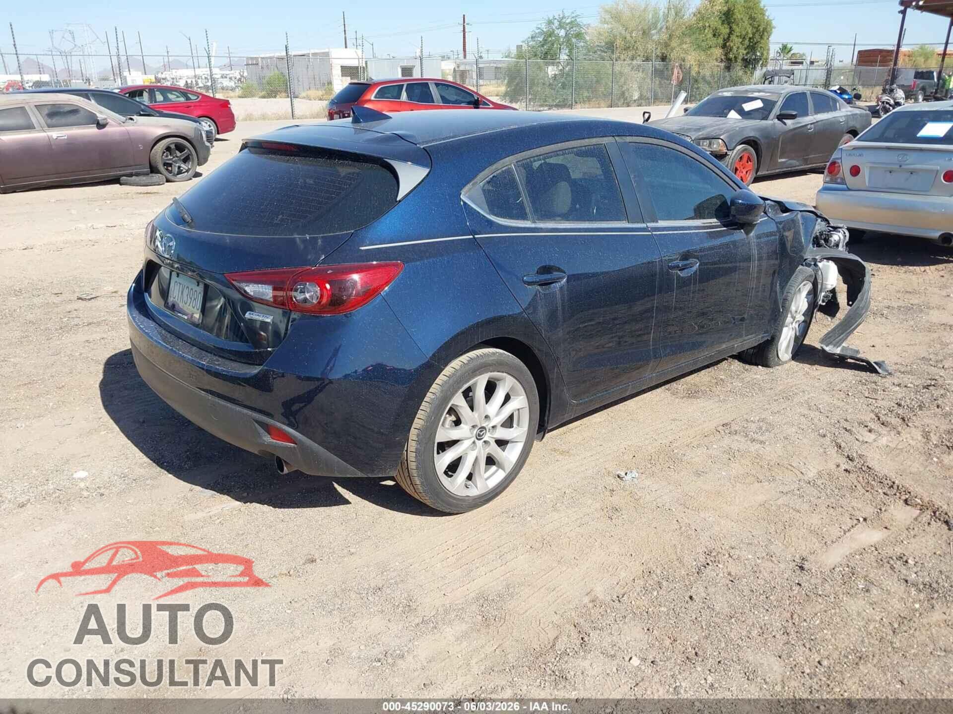 MAZDA MAZDA3 2016 - JM1BM1N31G1280098