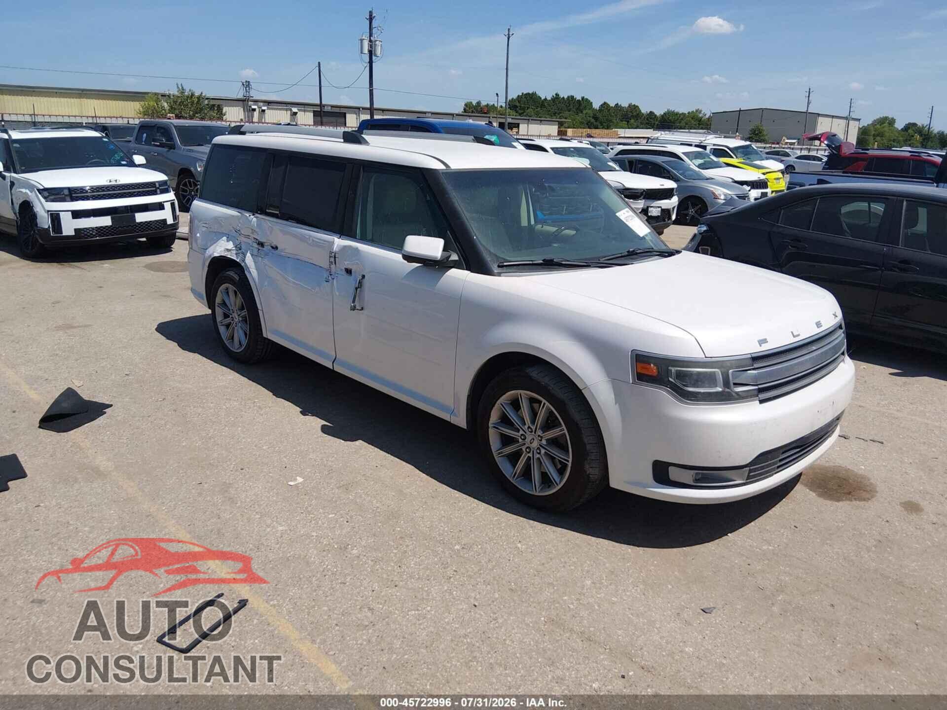 FORD FLEX 2013 - 2FMGK5D89DBD25087