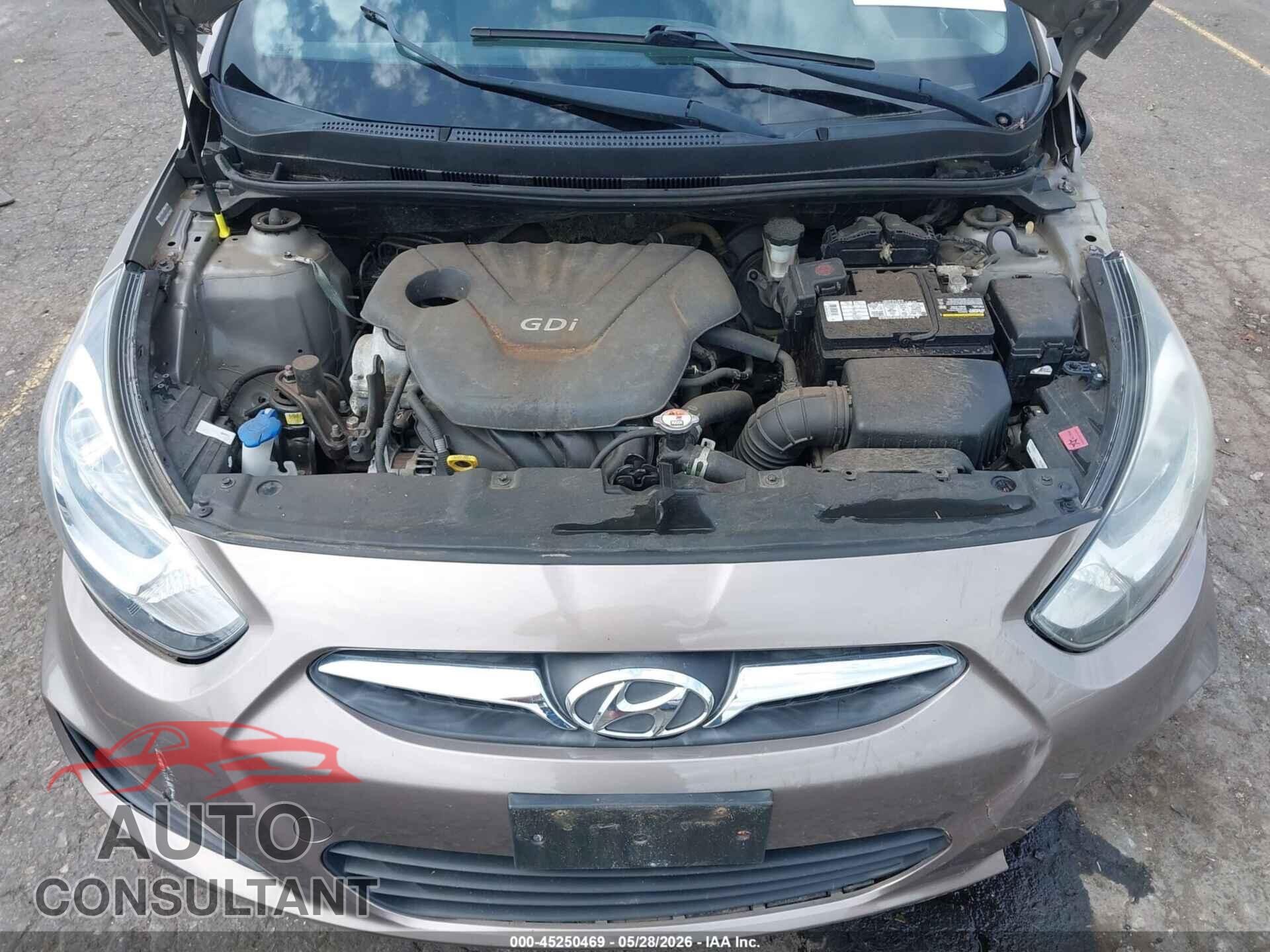 HYUNDAI ACCENT 2014 - KMHCT5AE2EU189872