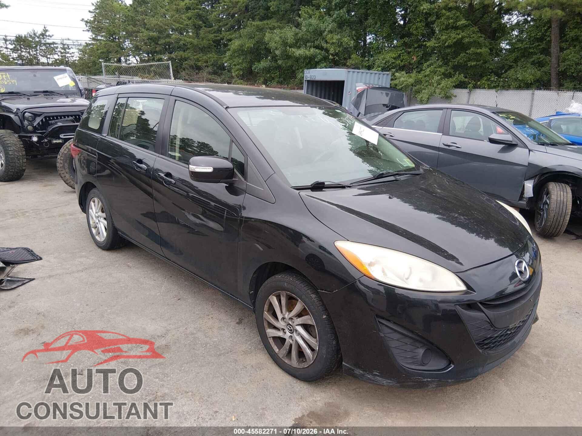 MAZDA MAZDA5 2013 - JM1CW2BL9D0145591