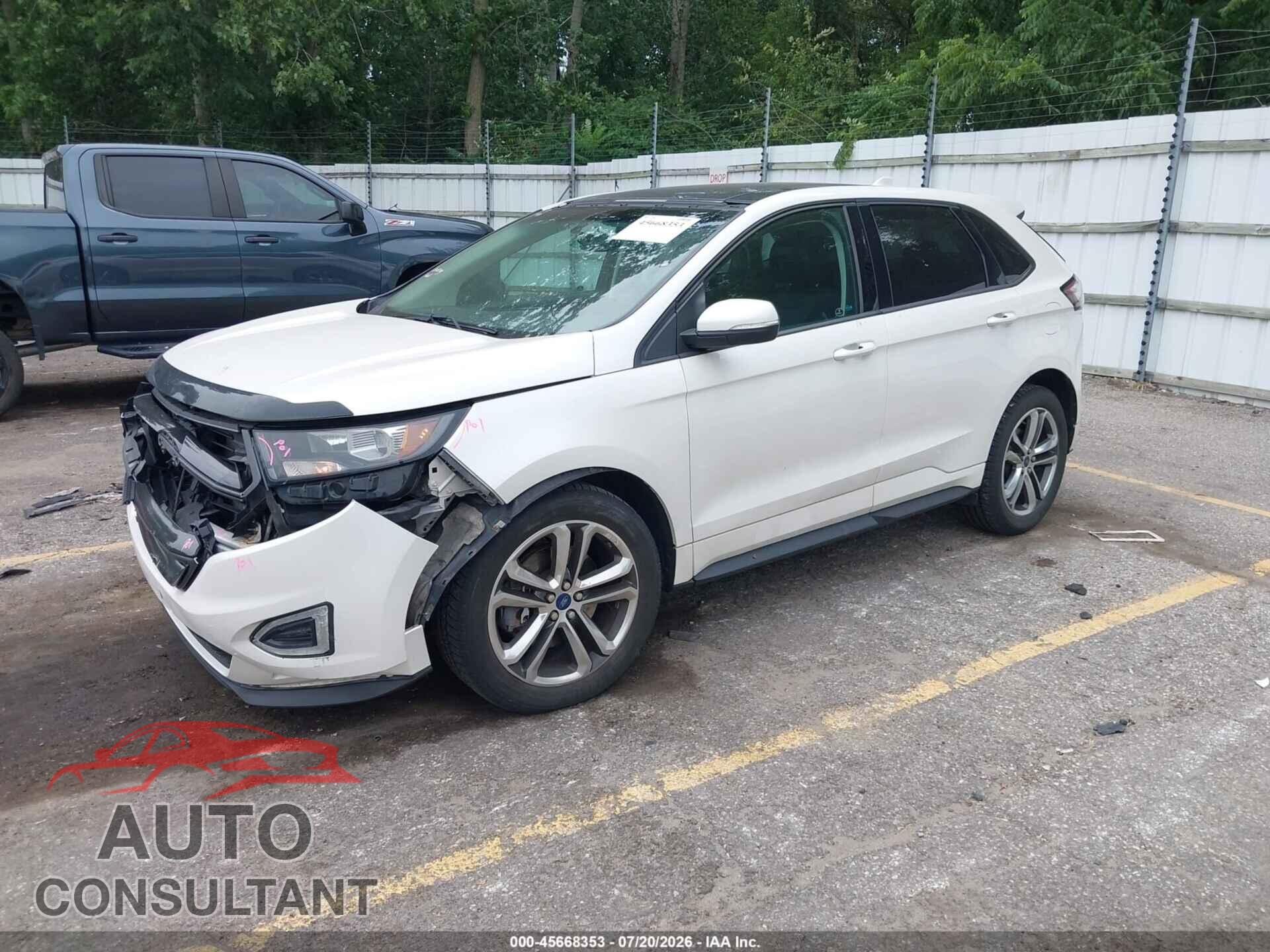 FORD EDGE 2015 - 2FMTK4AP1FBB01237
