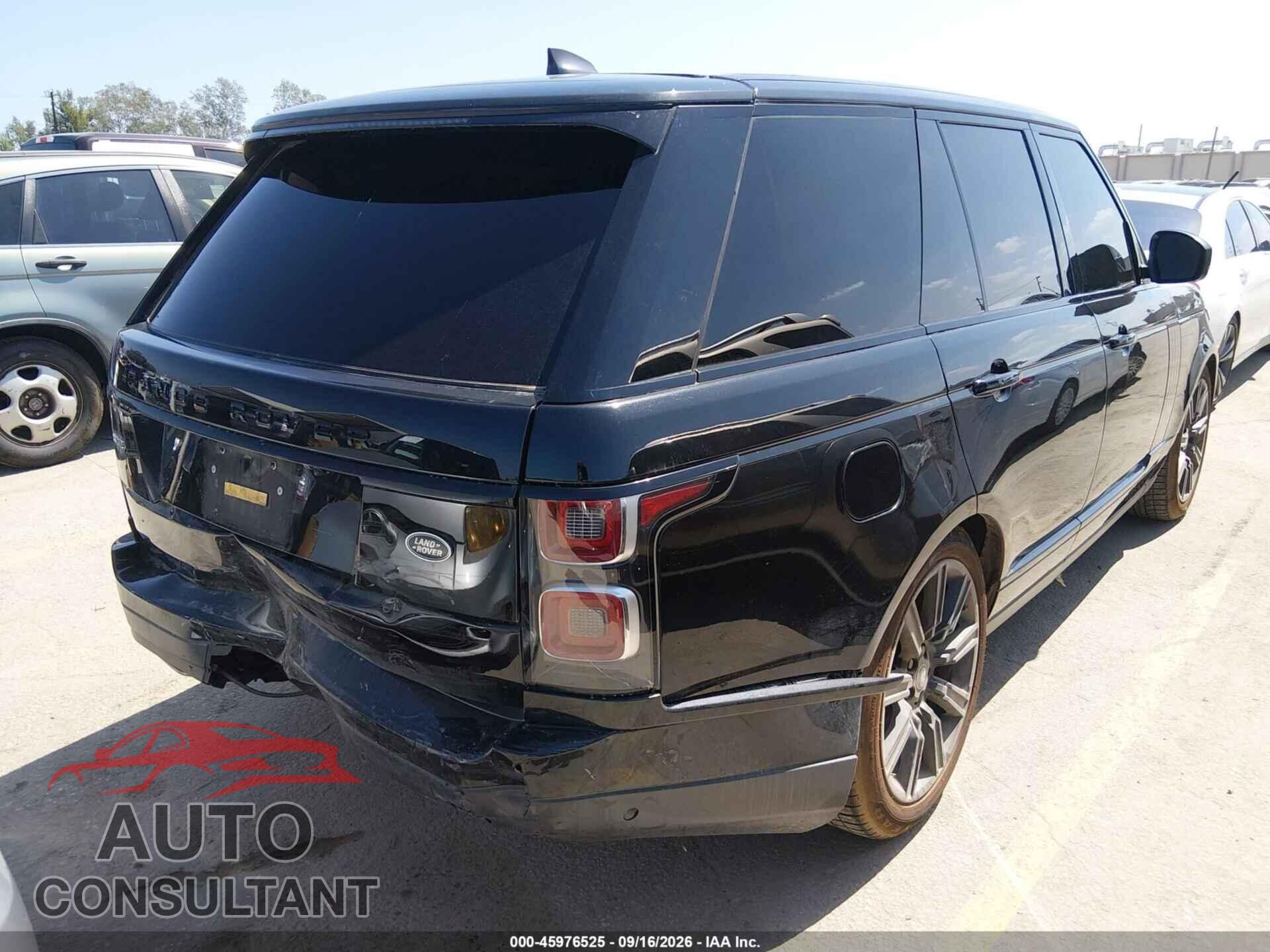 LAND ROVER RANGE ROVER 2019 - SALGS2SV0KA531976