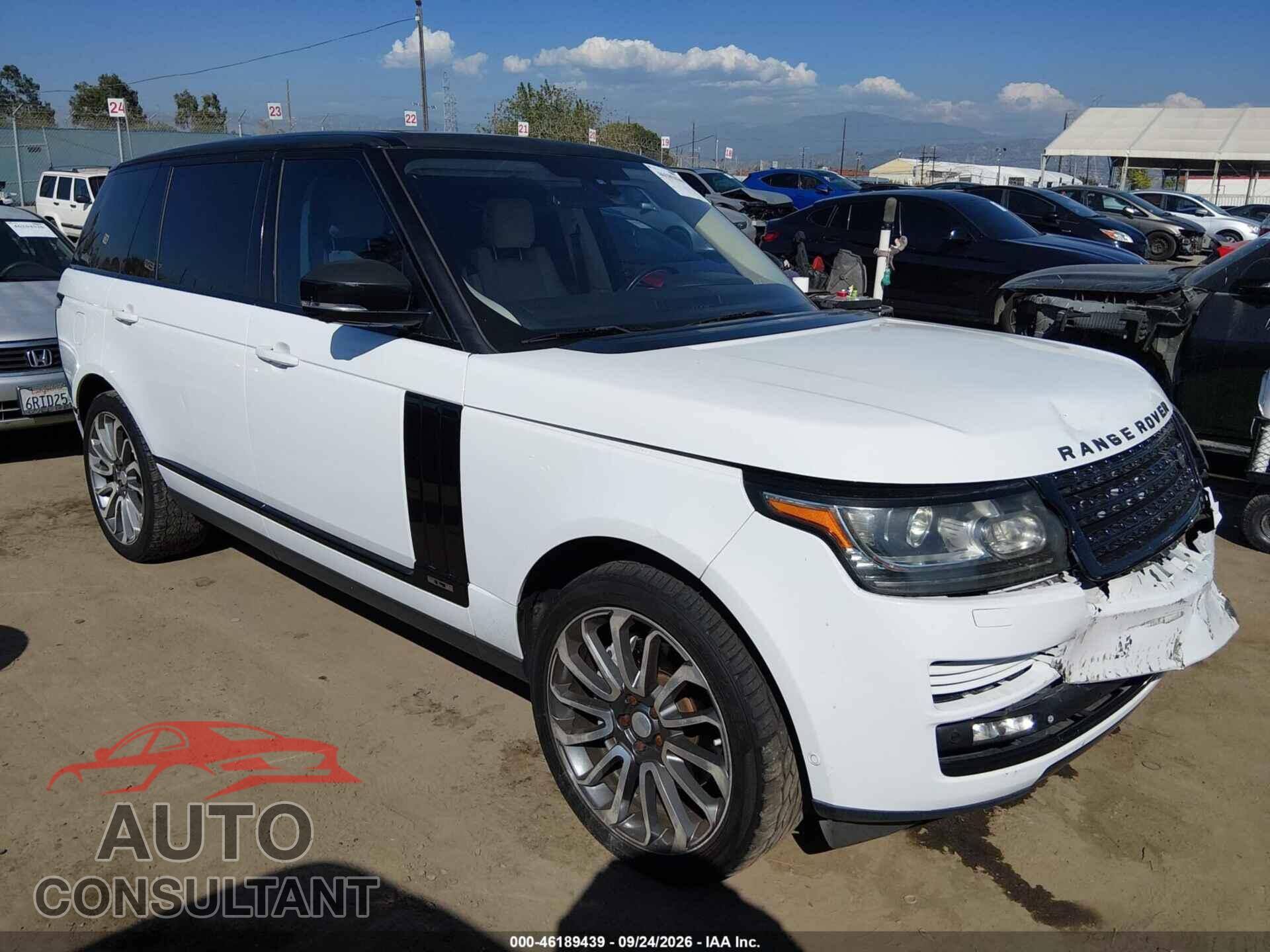 LAND ROVER RANGE ROVER 2014 - SALGS3TF9EA184620