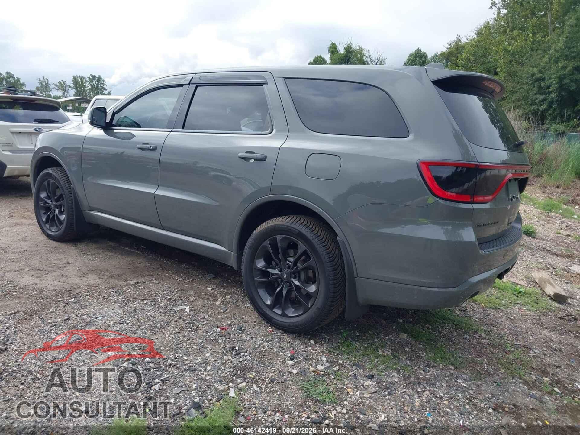 DODGE DURANGO 2021 - 1C4RDJDGXMC627396