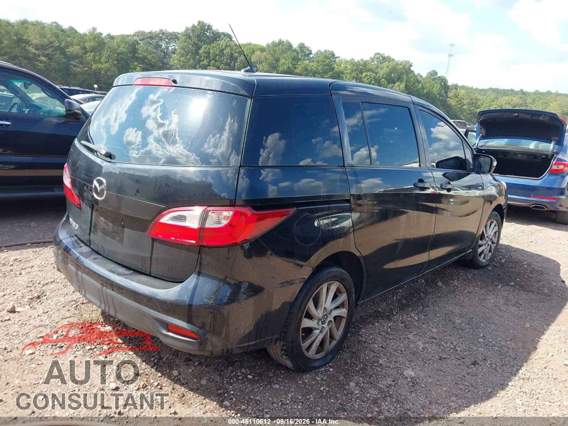 MAZDA MAZDA5 2013 - JM1CW2BL8D0161832