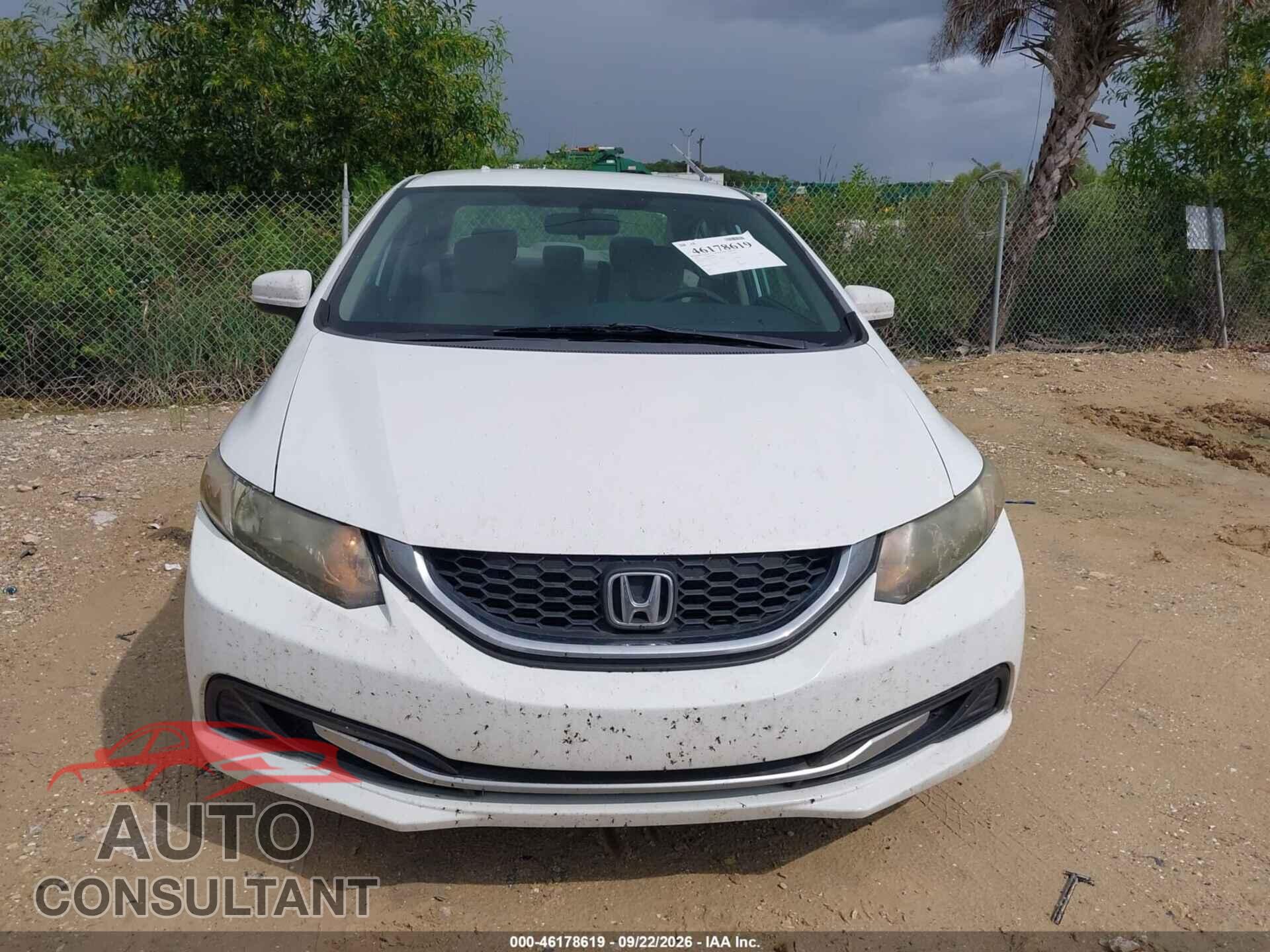 HONDA CIVIC 2014 - 19XFB2F5XEE021455
