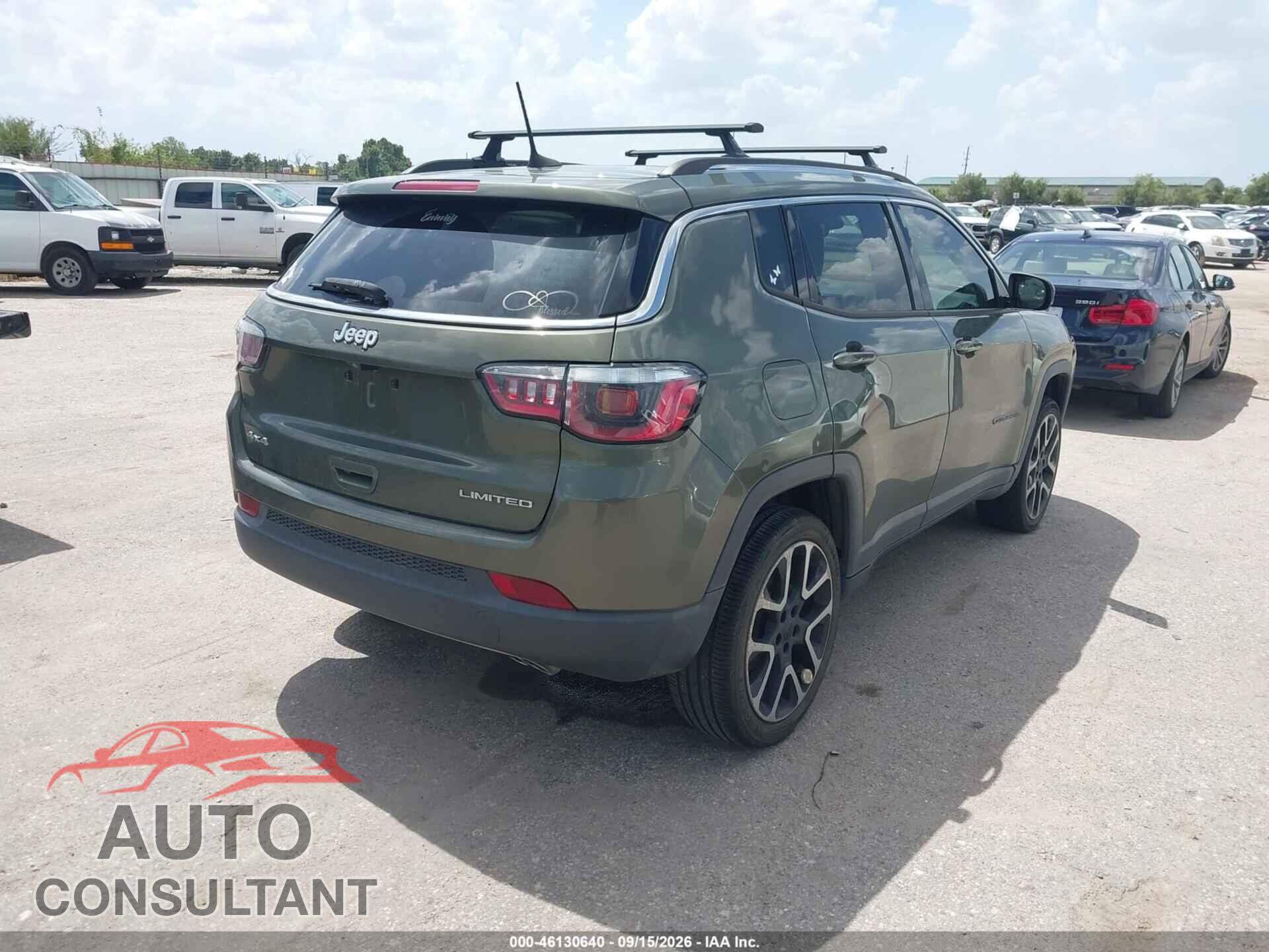 JEEP NEW COMPASS 2017 - 3C4NJDCB4HT636202