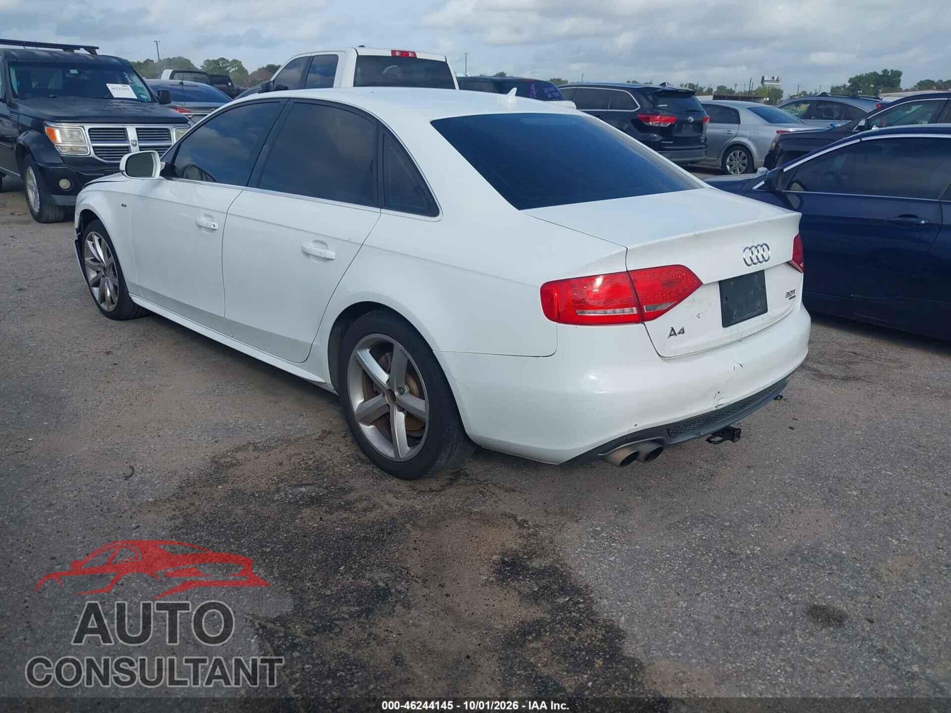 AUDI A4 2012 - WAUFFAFL0CN012279