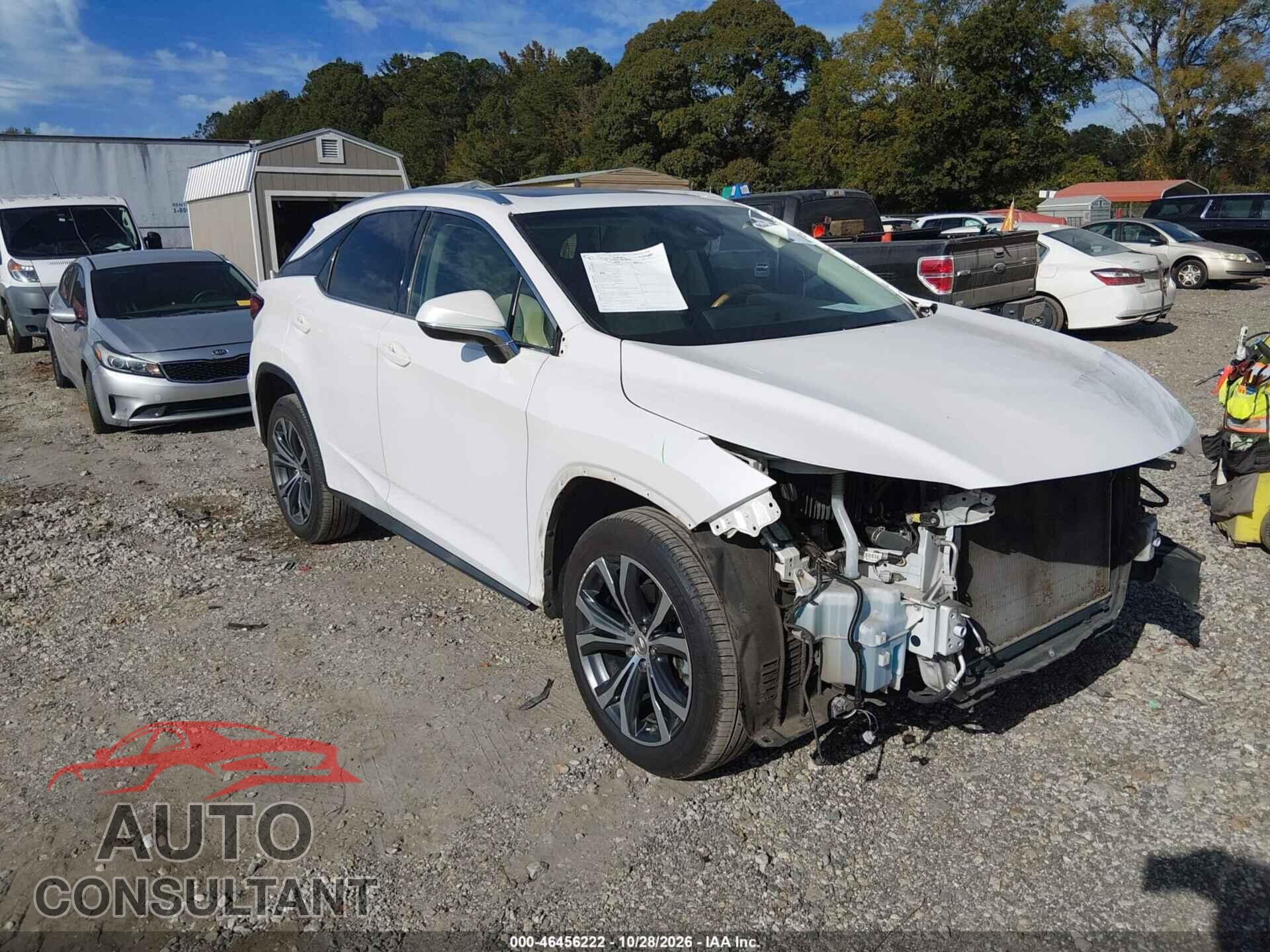 LEXUS RX 350 2017 - 2T2ZZMCA1HC061184