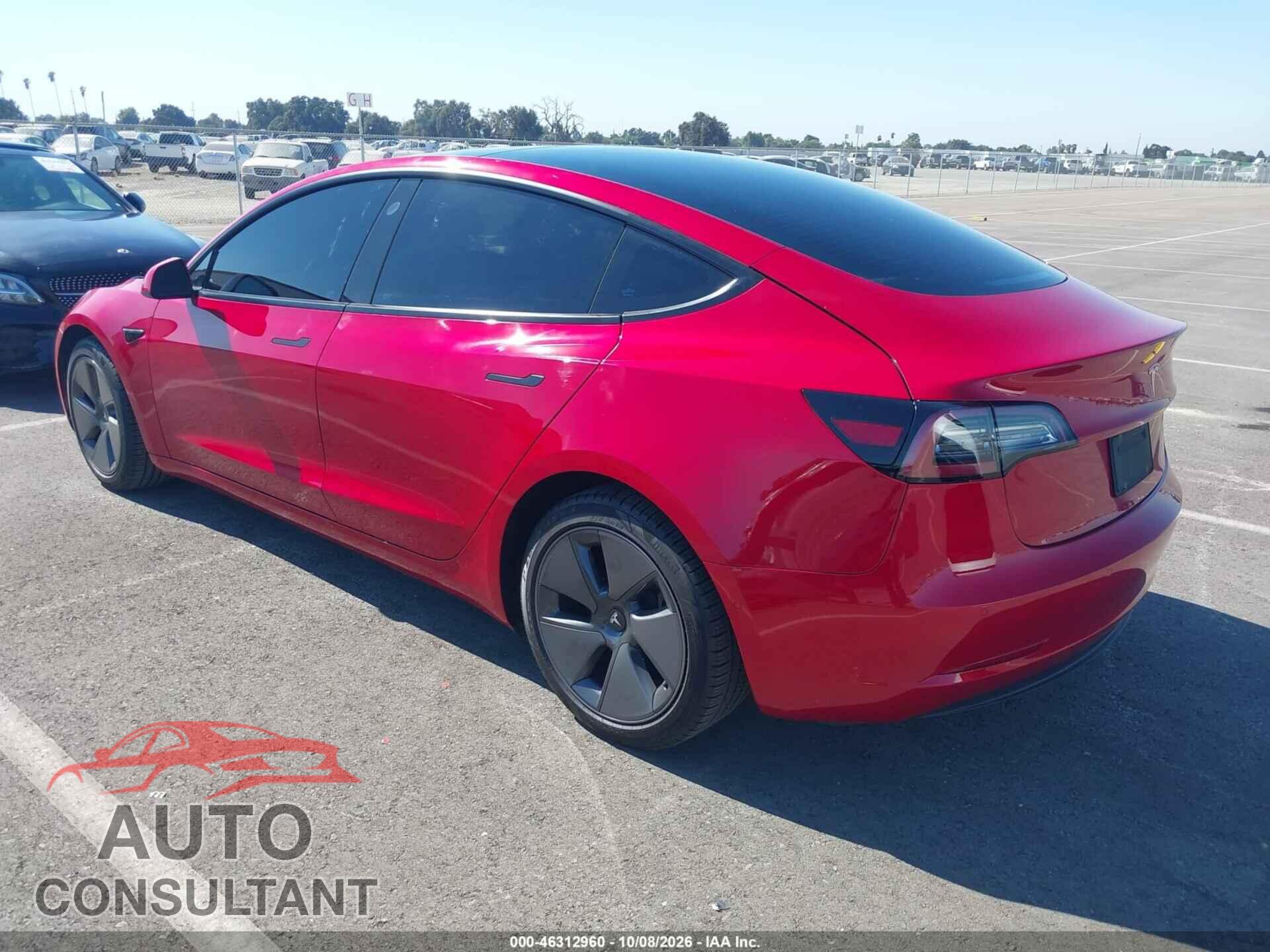 TESLA MODEL 3 2021 - 5YJ3E1EA2MF075635