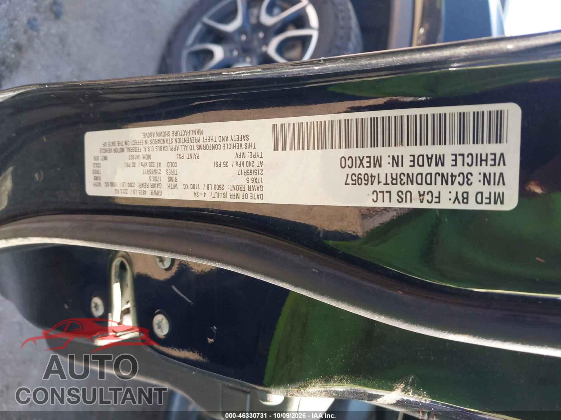 JEEP COMPASS 2024 - 3C4NJDDN3RT146957