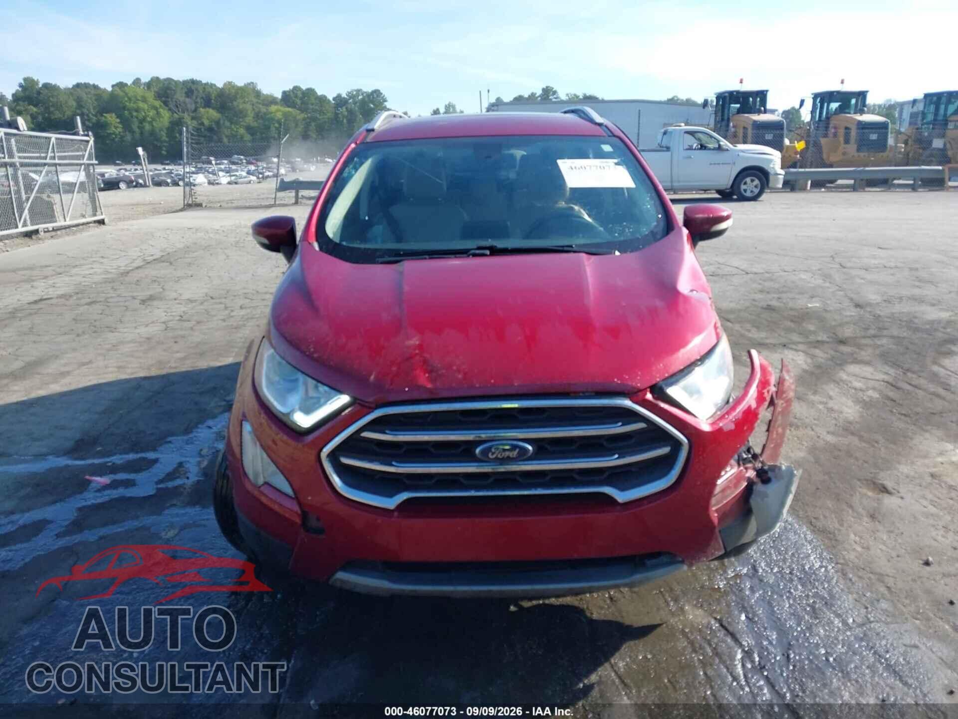 FORD ECOSPORT 2021 - MAJ6S3KL2MC411729