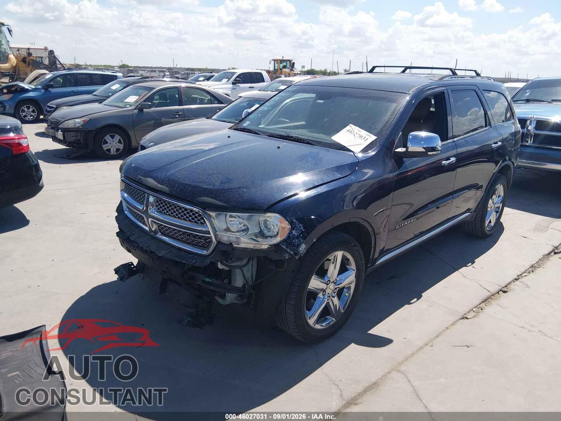 DODGE DURANGO 2012 - 1C4SDJETXCC188308