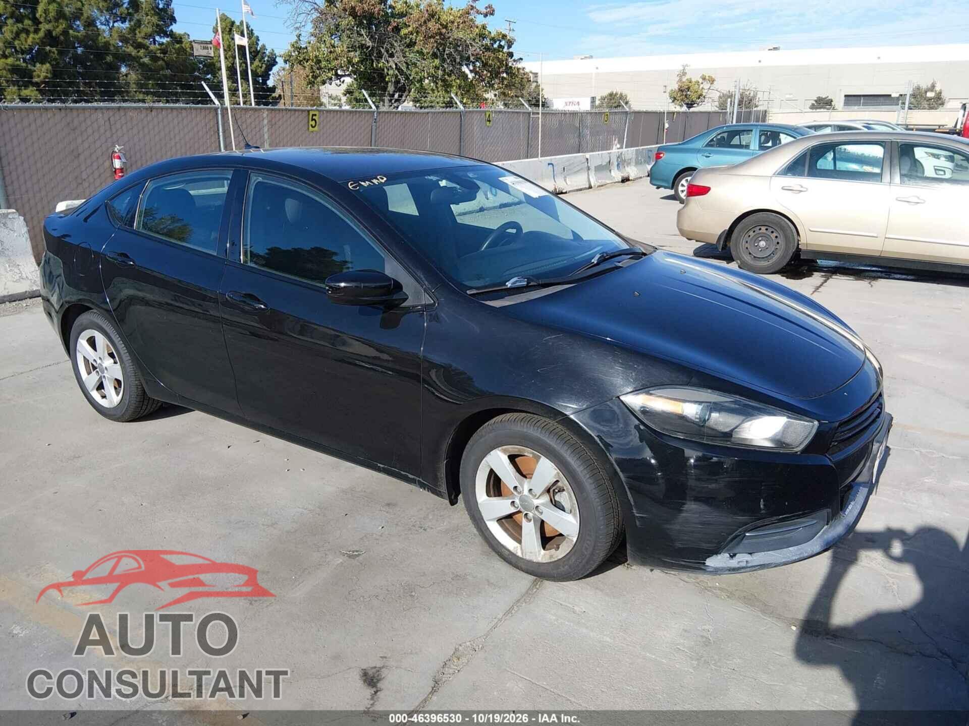 DODGE DART 2016 - 1C3CDFBB6GD767135