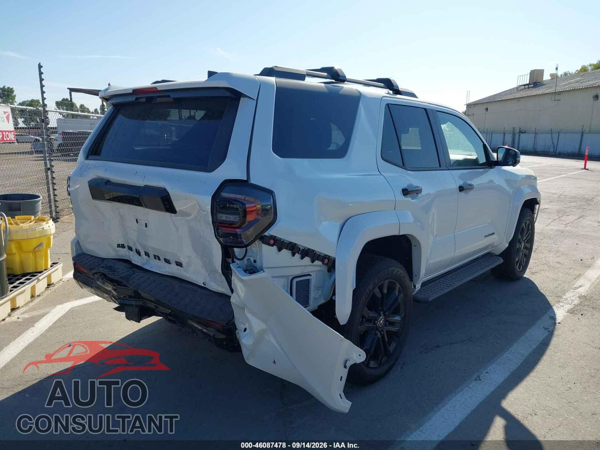 TOYOTA 4RUNNER 2026 - JTEVB5BRXT5045586