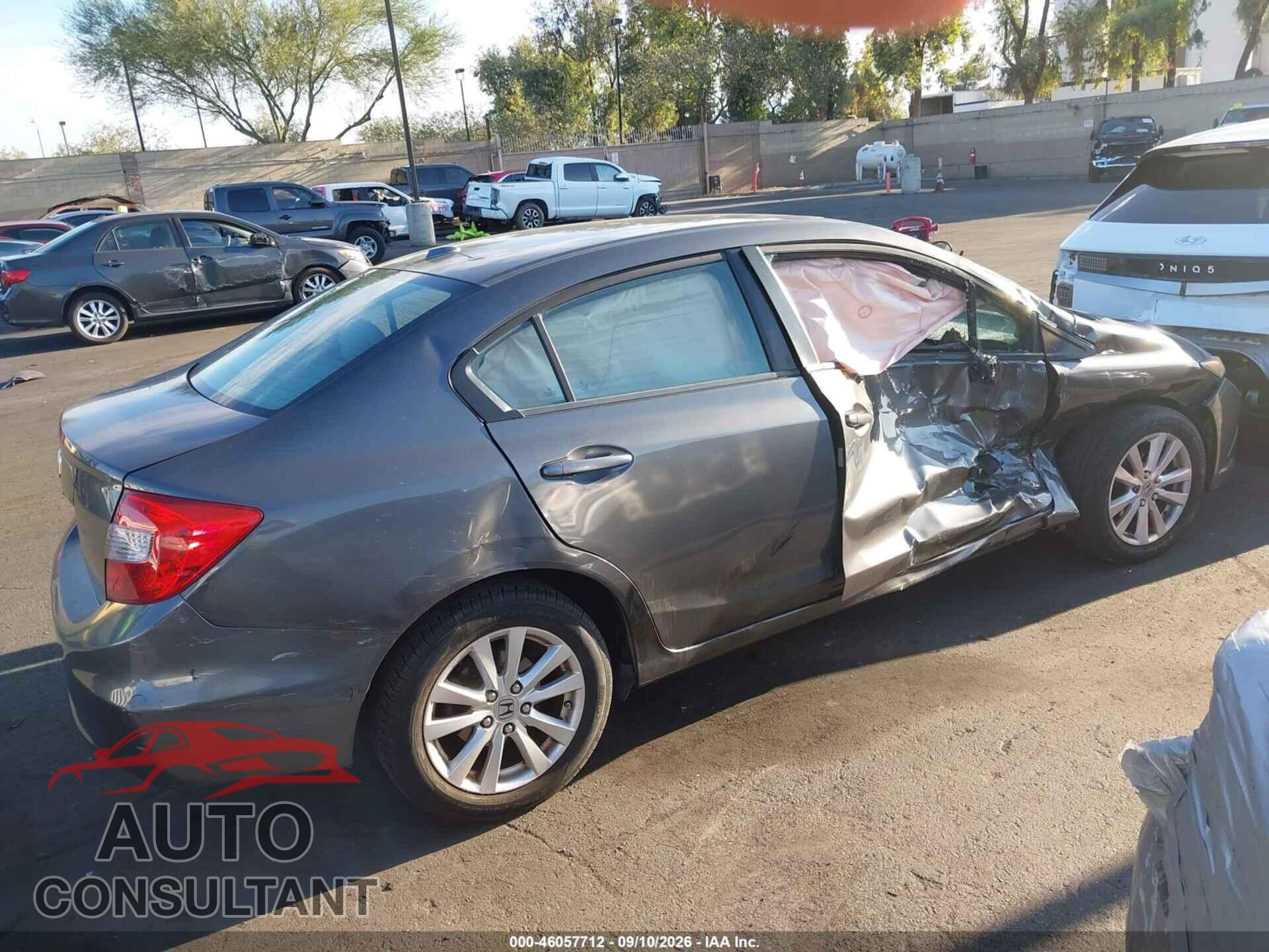 HONDA CIVIC 2012 - 2HGFB2F81CH540942