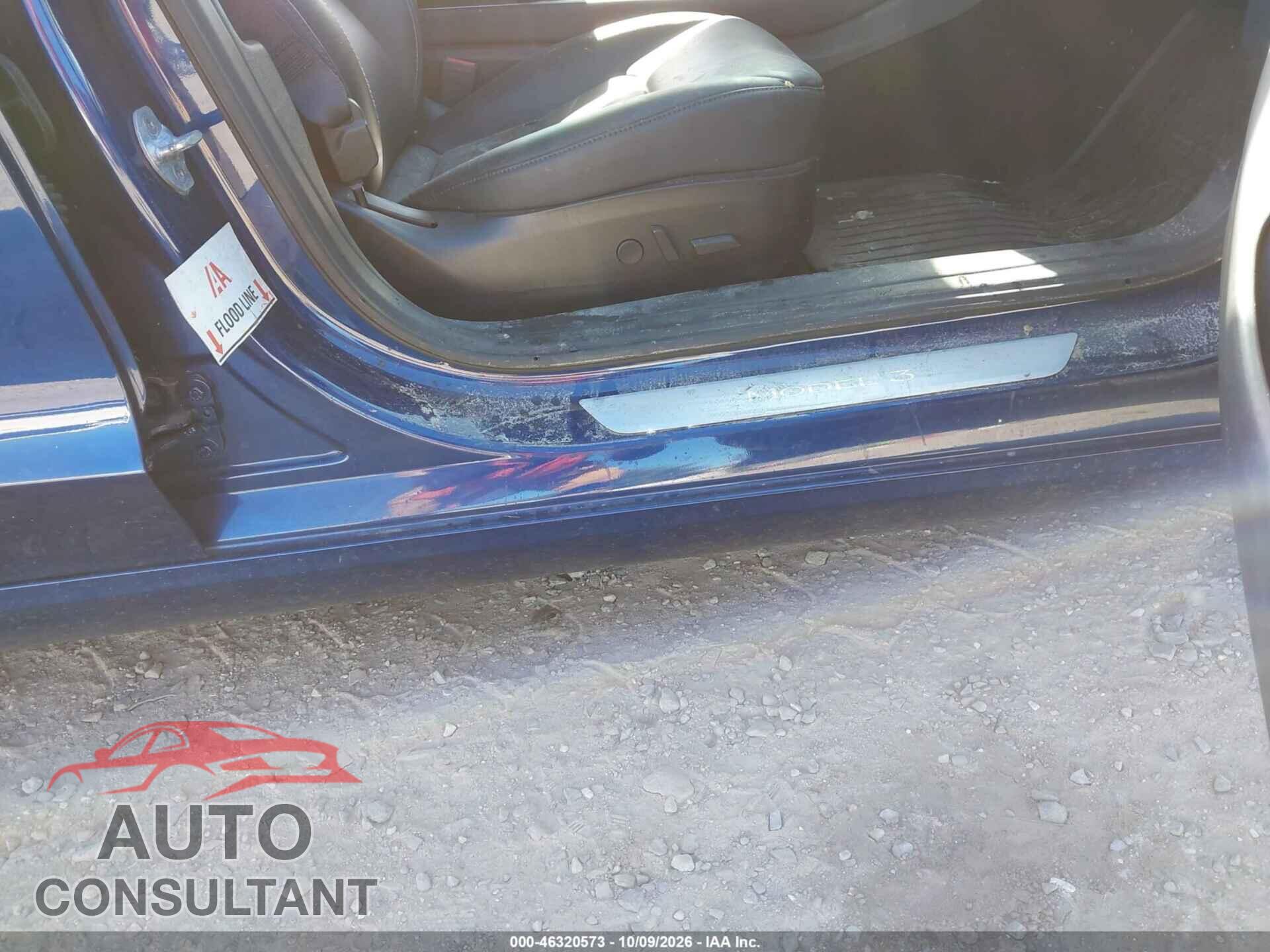 TESLA MODEL 3 2019 - 5YJ3E1EA9KF309251