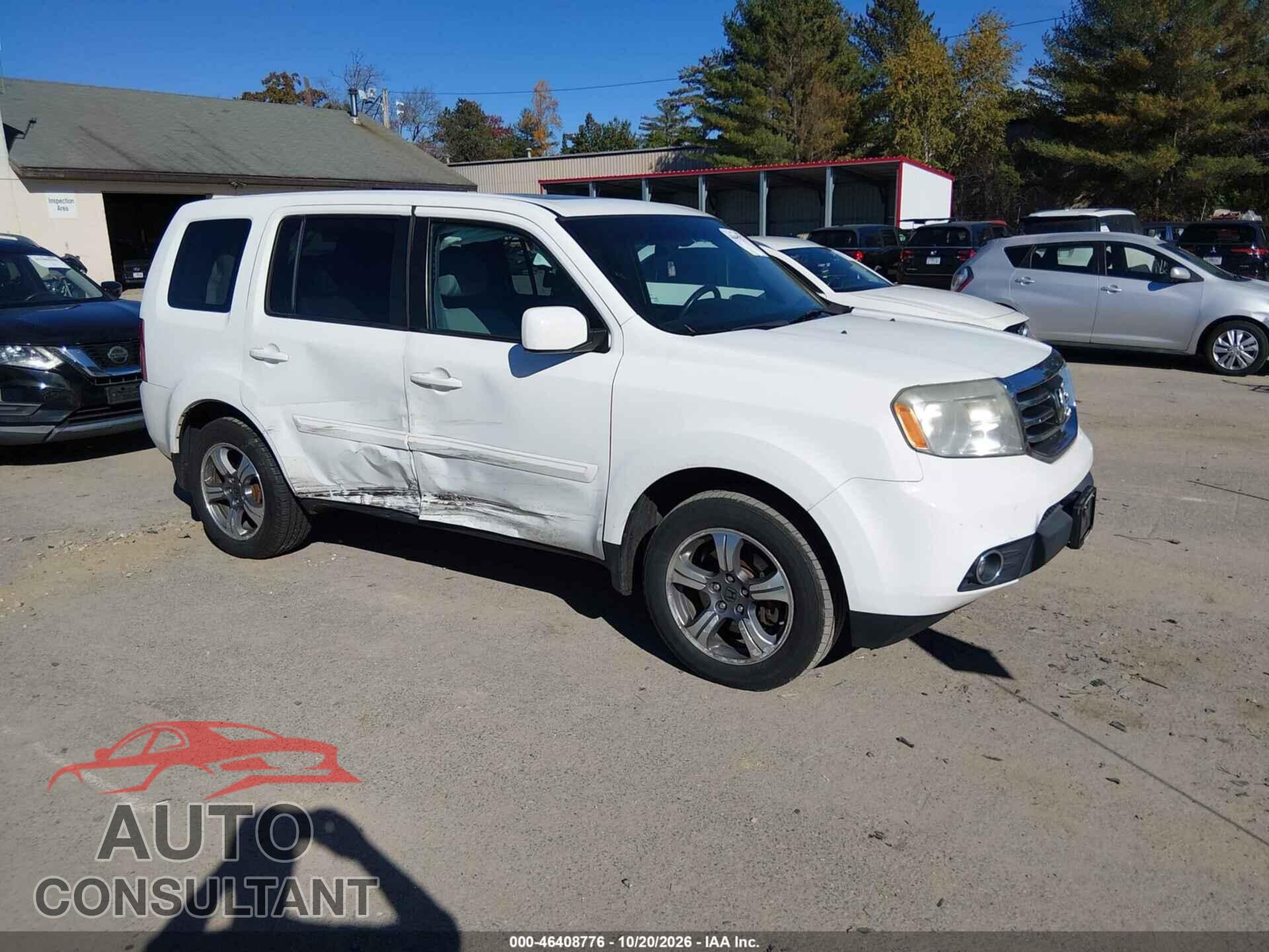HONDA PILOT 2015 - 5FNYF4H38FB068371