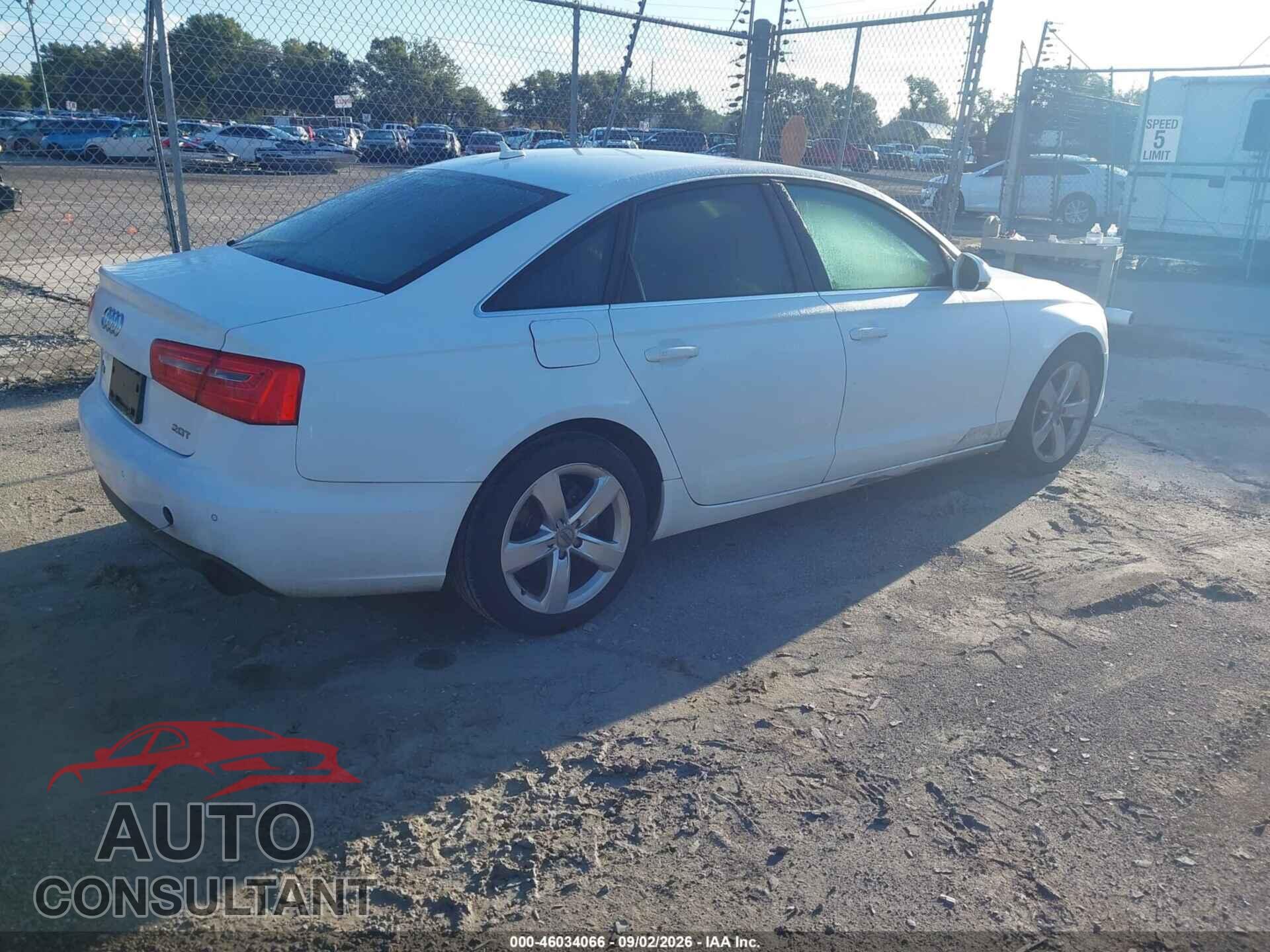 AUDI A6 2012 - WAUDFAFC9CN127048