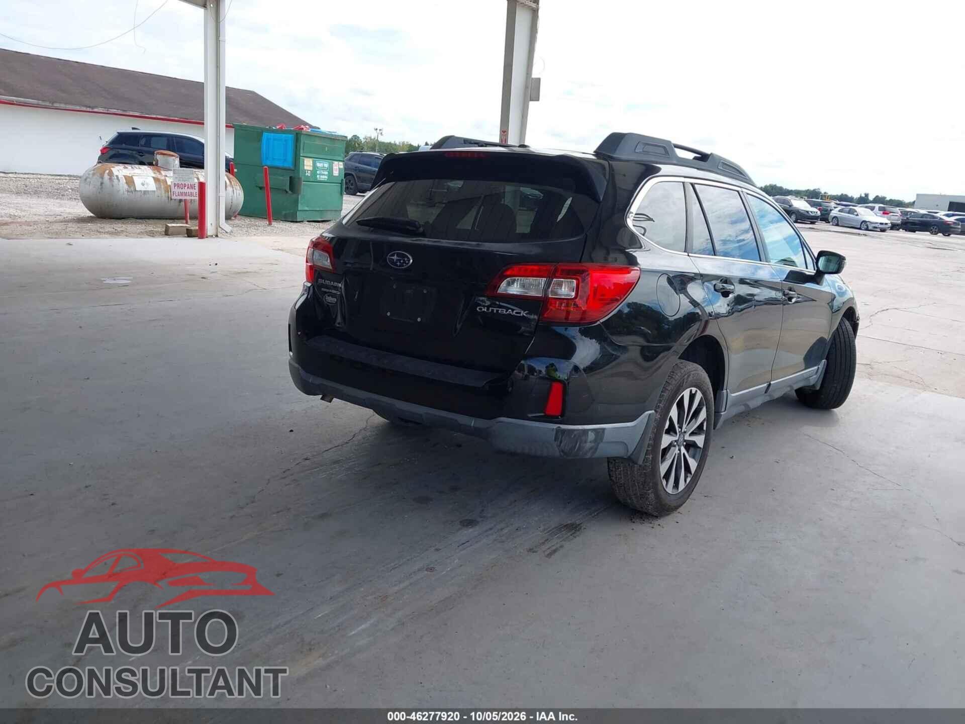 SUBARU OUTBACK 2015 - 4S4BSBLC1F3333640