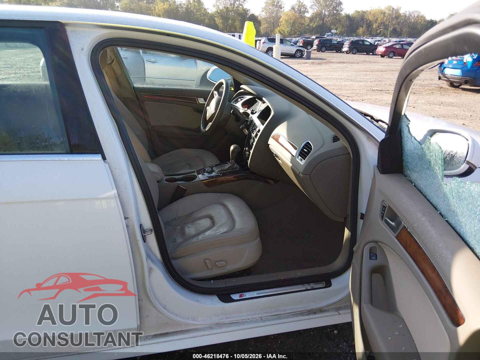 AUDI A4 2012 - WAUFFAFL1CN017586