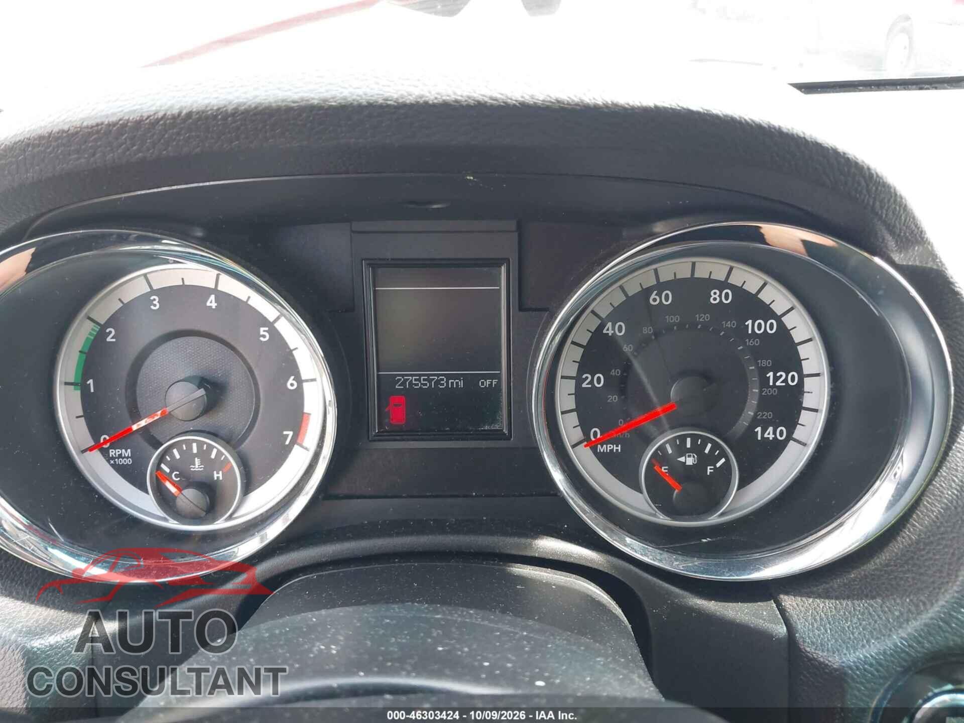 DODGE DURANGO 2011 - 1D4RD4GG8BC634165